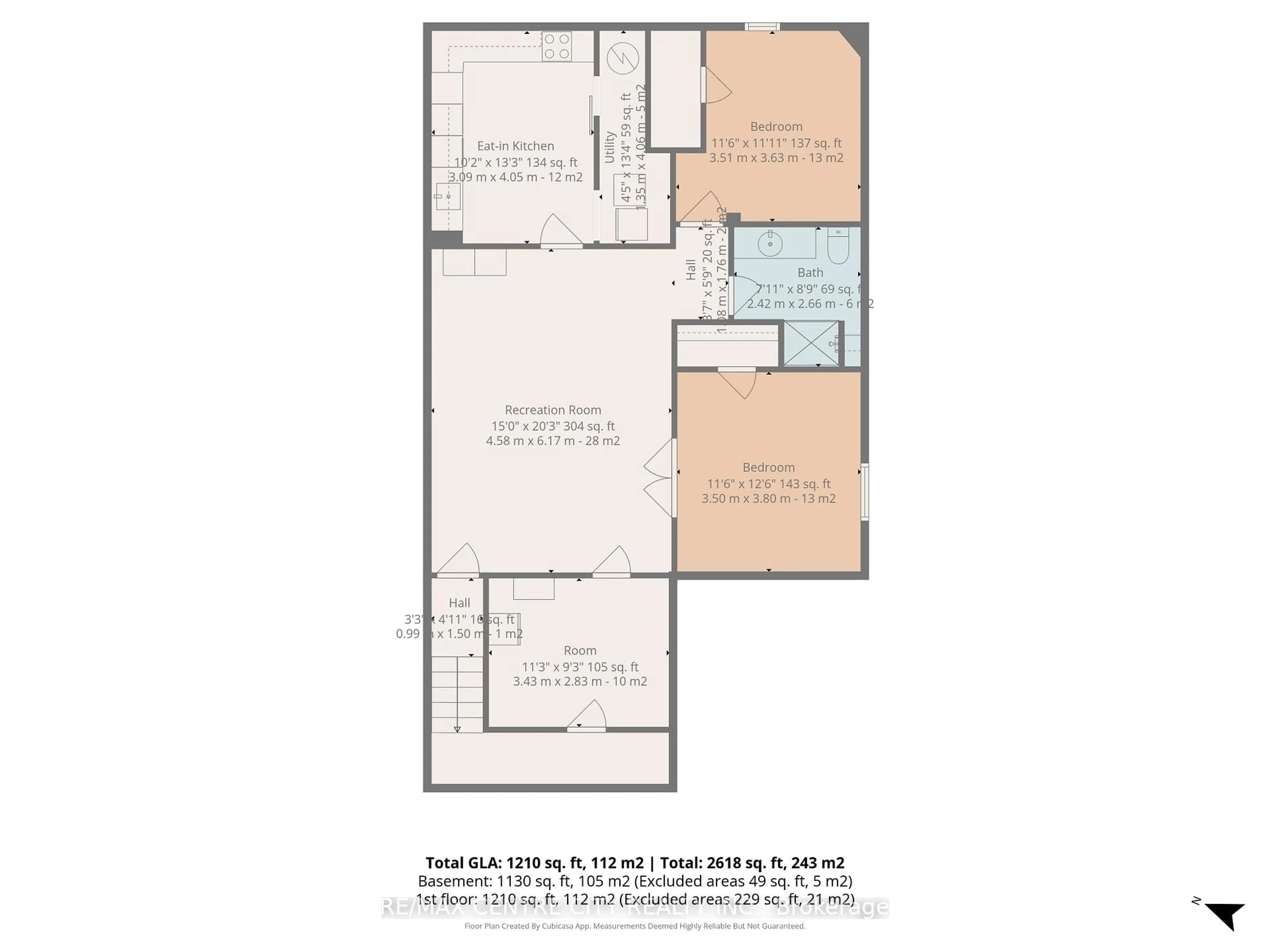 Floor plan for 145 North Centre Rd #39, London North Ontario N5X 4C7