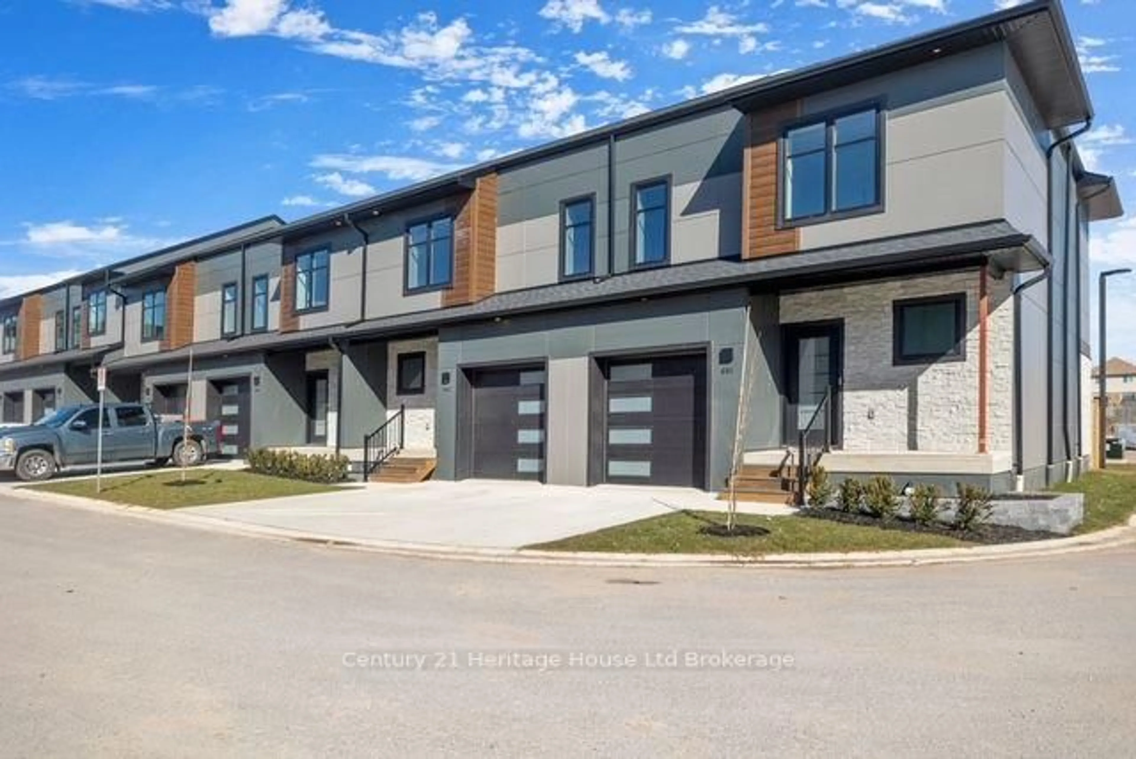 Home with brick exterior material, street for 361 Quarter Town Line #703, Tillsonburg Ontario N4G 5T9