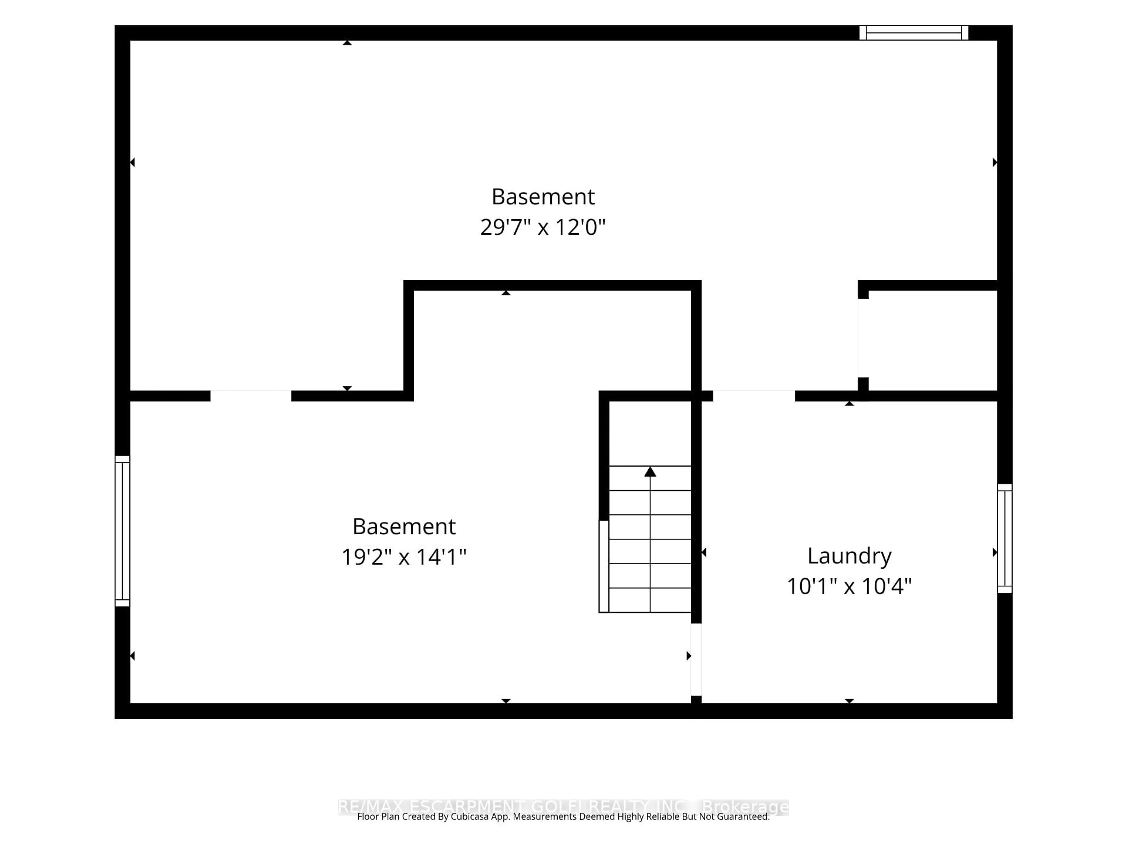 Floor plan for 240 Pelham Rd, St. Catharines Ontario L2S 1X6