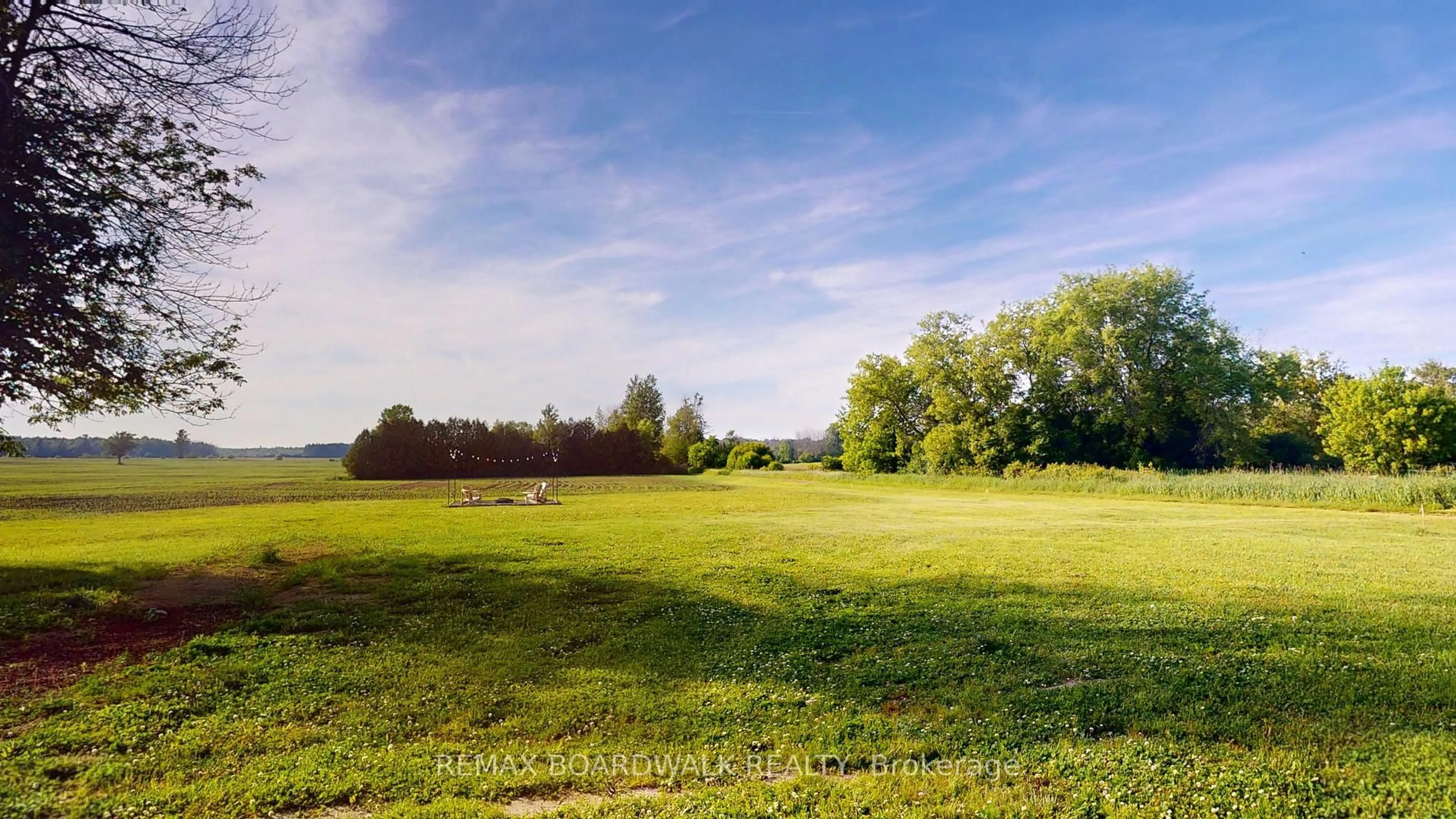 A pic from outside/outdoor area/front of a property/back of a property/a pic from drone, forest/trees view for 1300 Brouseville Rd, Edwardsburgh/Cardinal Ontario K0E 1X0