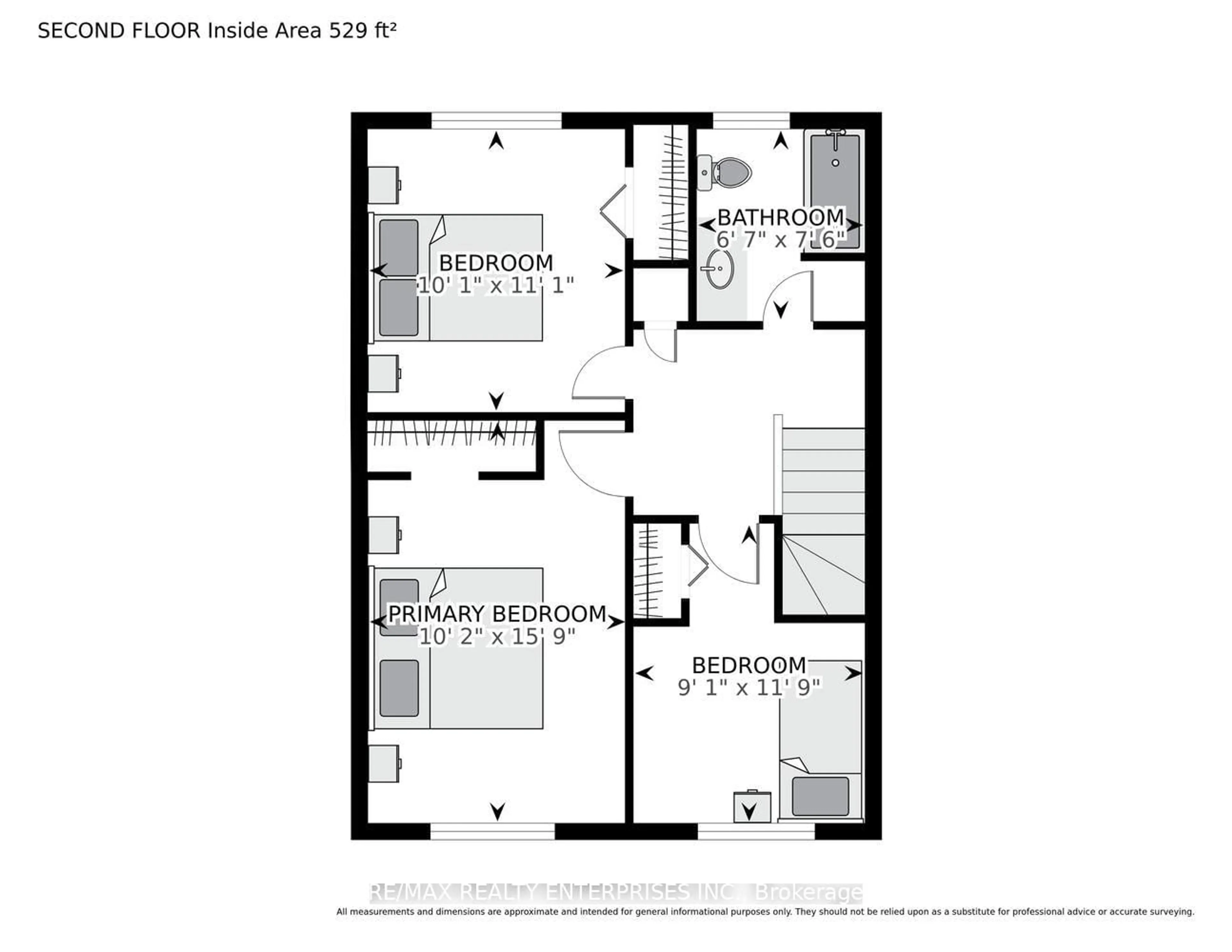 Floor plan for 855 Howe Terr, Prescott Ontario K0E 1T0