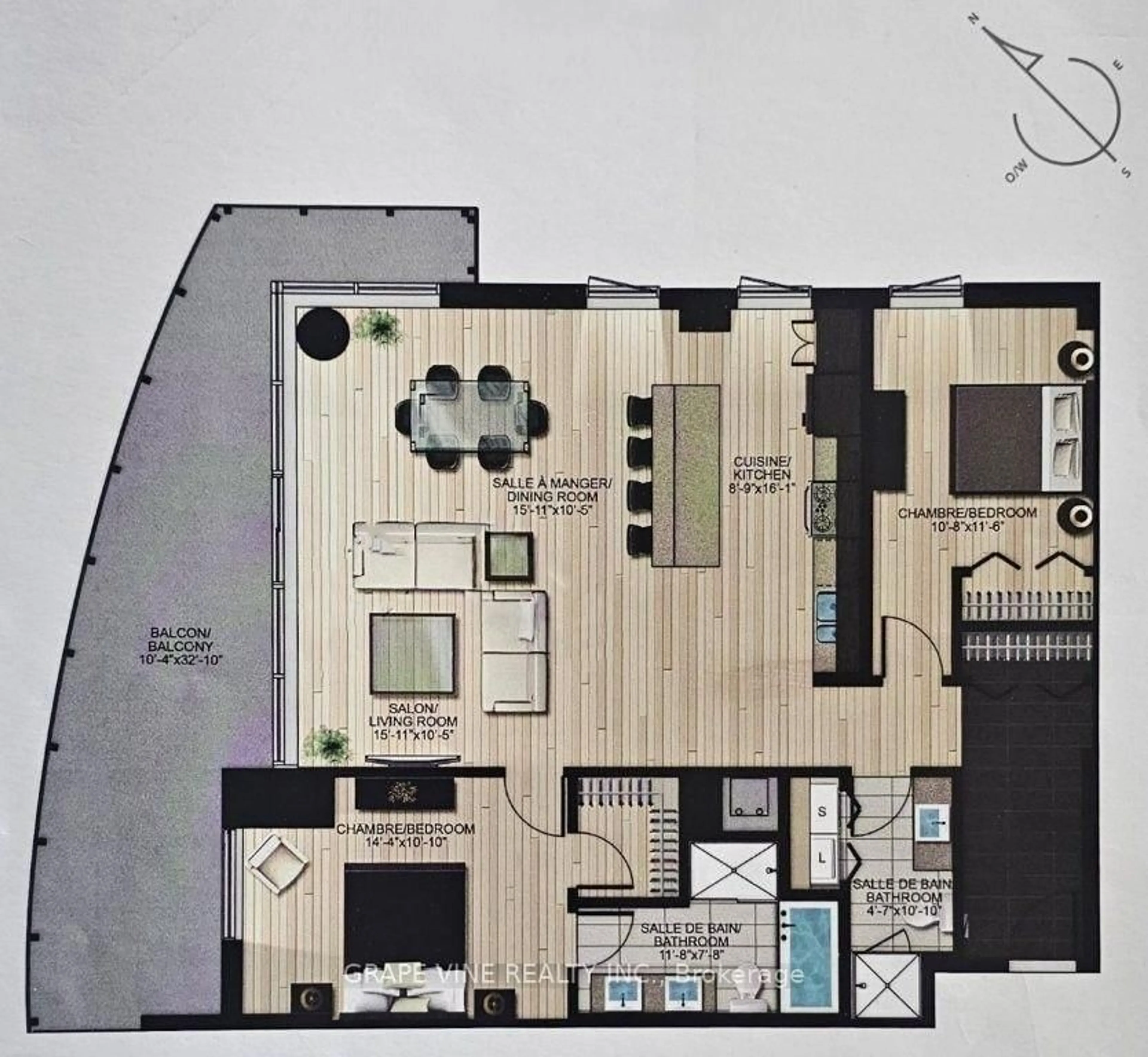 Floor plan for 200 Inlet Private #310, Ottawa Ontario K4A 5H3