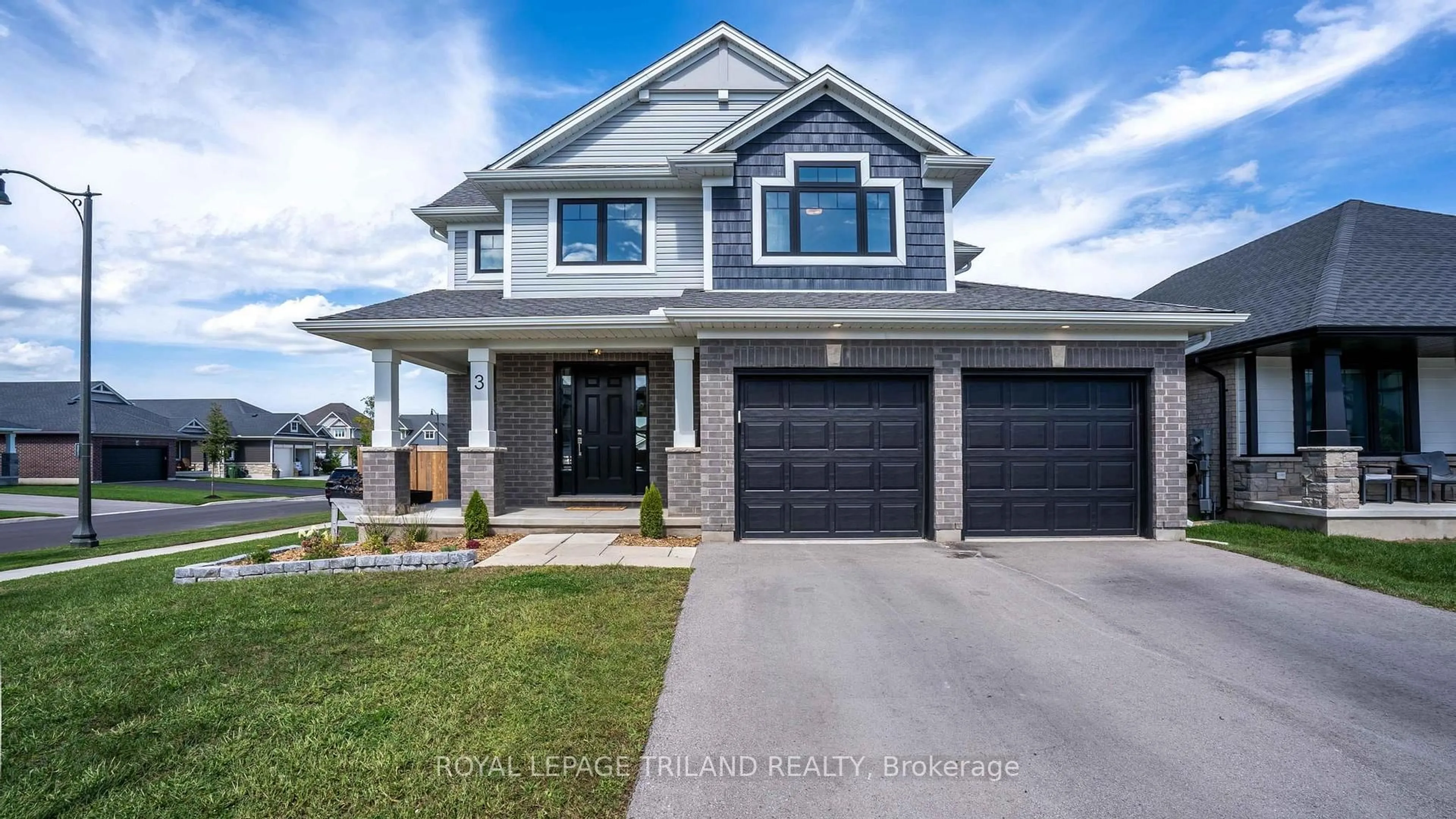 Home with brick exterior material, street for 3 SILVERLEAF Path, St. Thomas Ontario N5R 0N6
