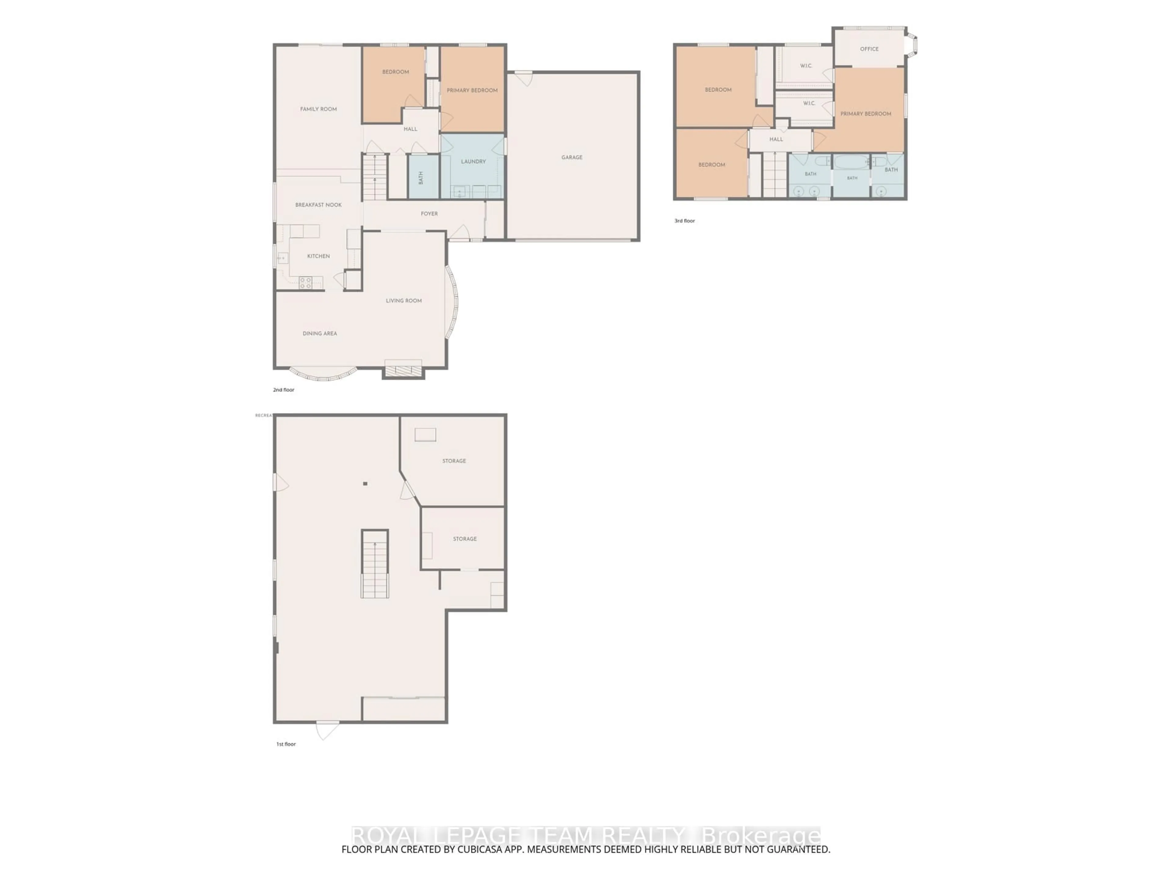 Floor plan for 61 Amberwood Cres, Ottawa Ontario K2E 7C2
