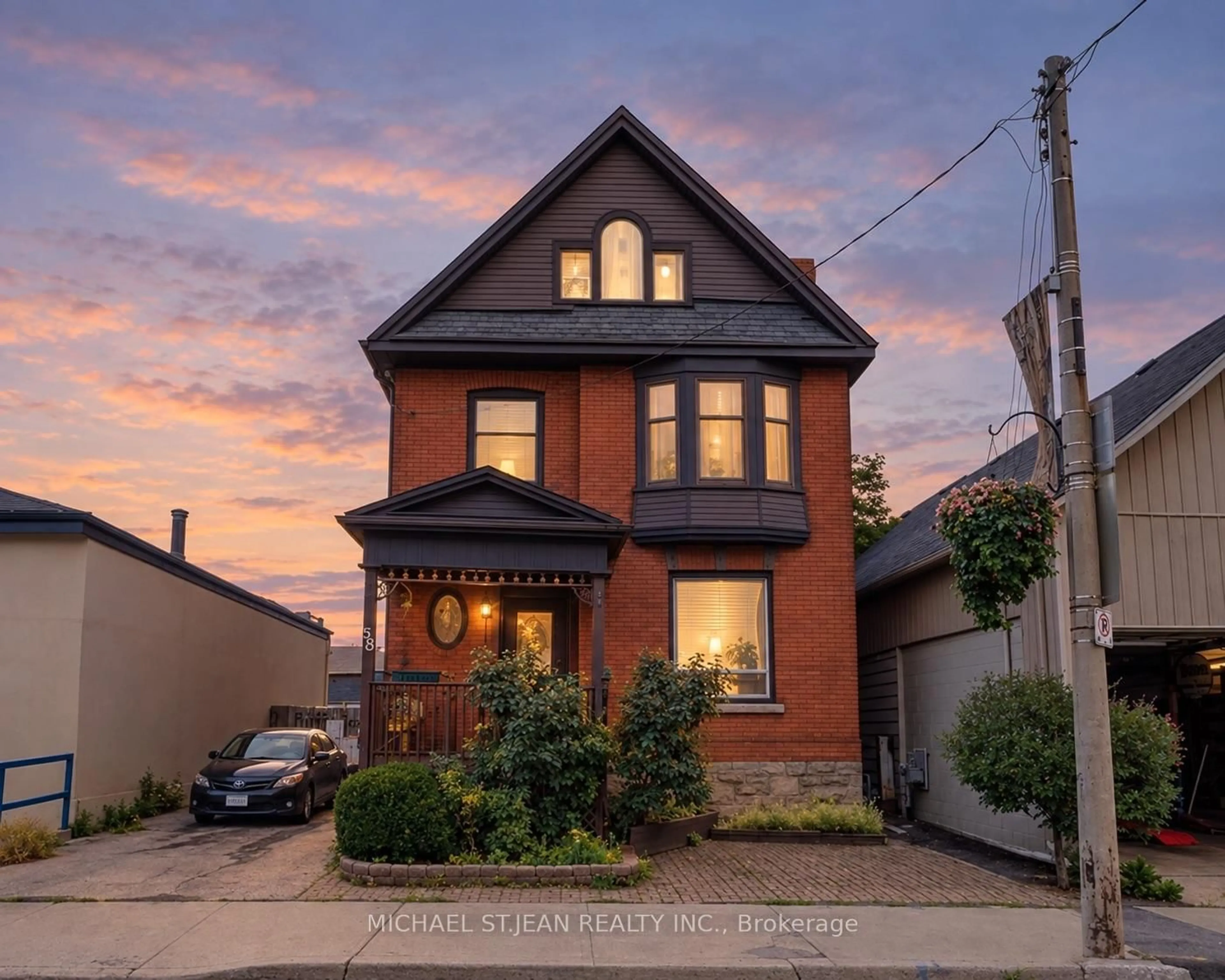 Home with brick exterior material, street for 85 Locke St, Hamilton Ontario L8P 4A3