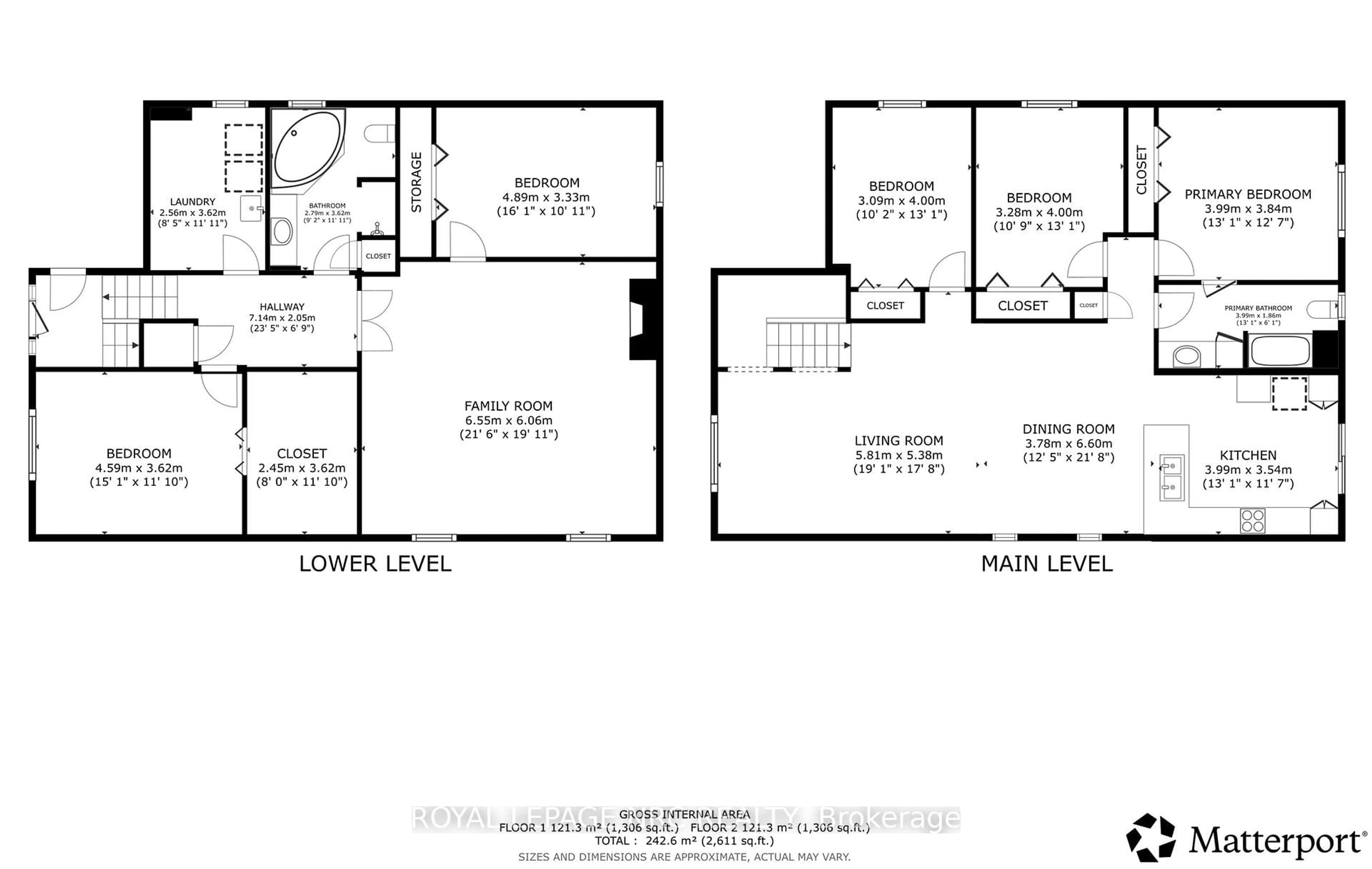 Floor plan for 346 Clare Ave, Welland Ontario L3C 5R2