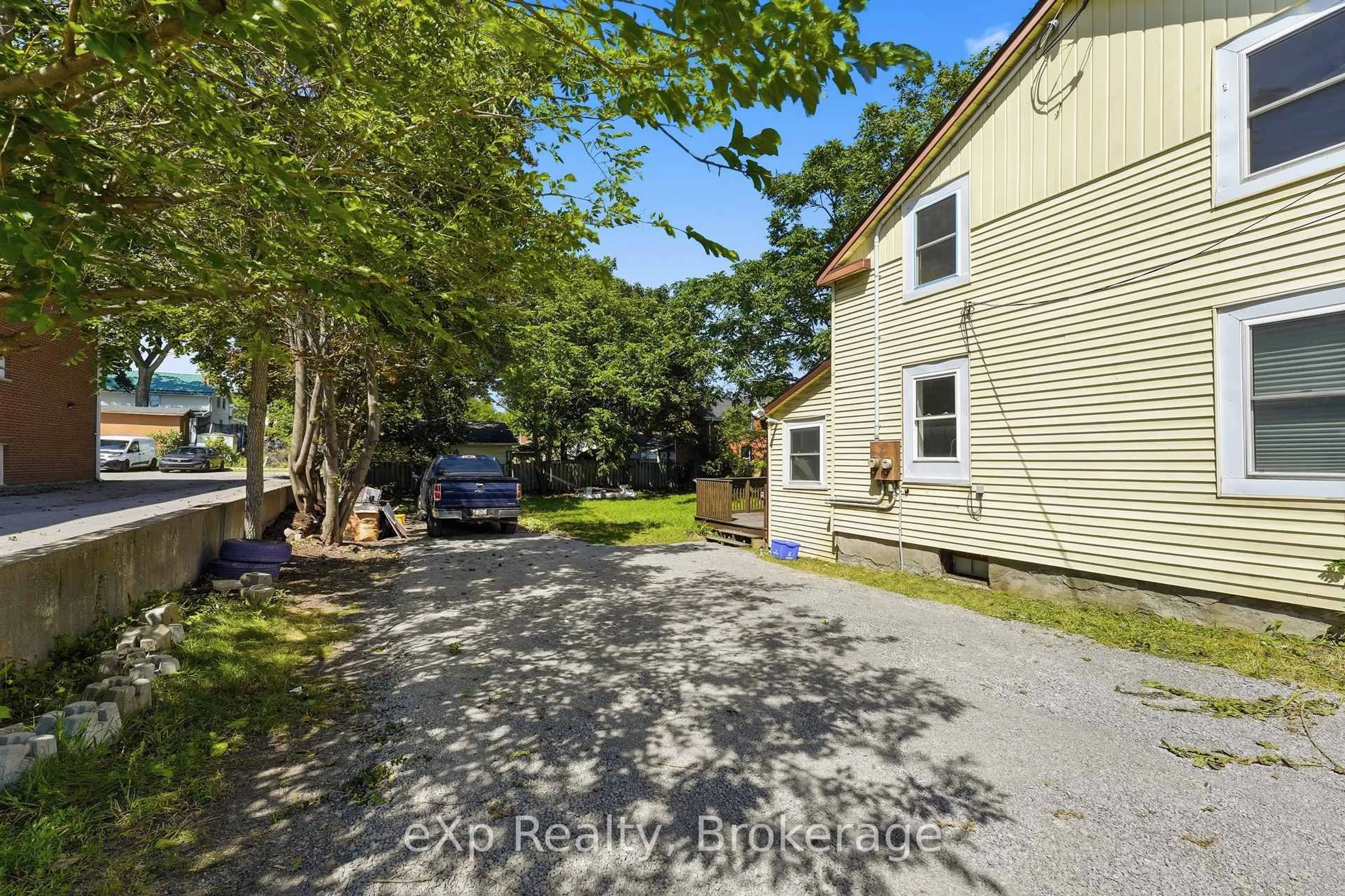 A pic from outside/outdoor area/front of a property/back of a property/a pic from drone, street for 188 Dundas St, Quinte West Ontario K8V 3R2