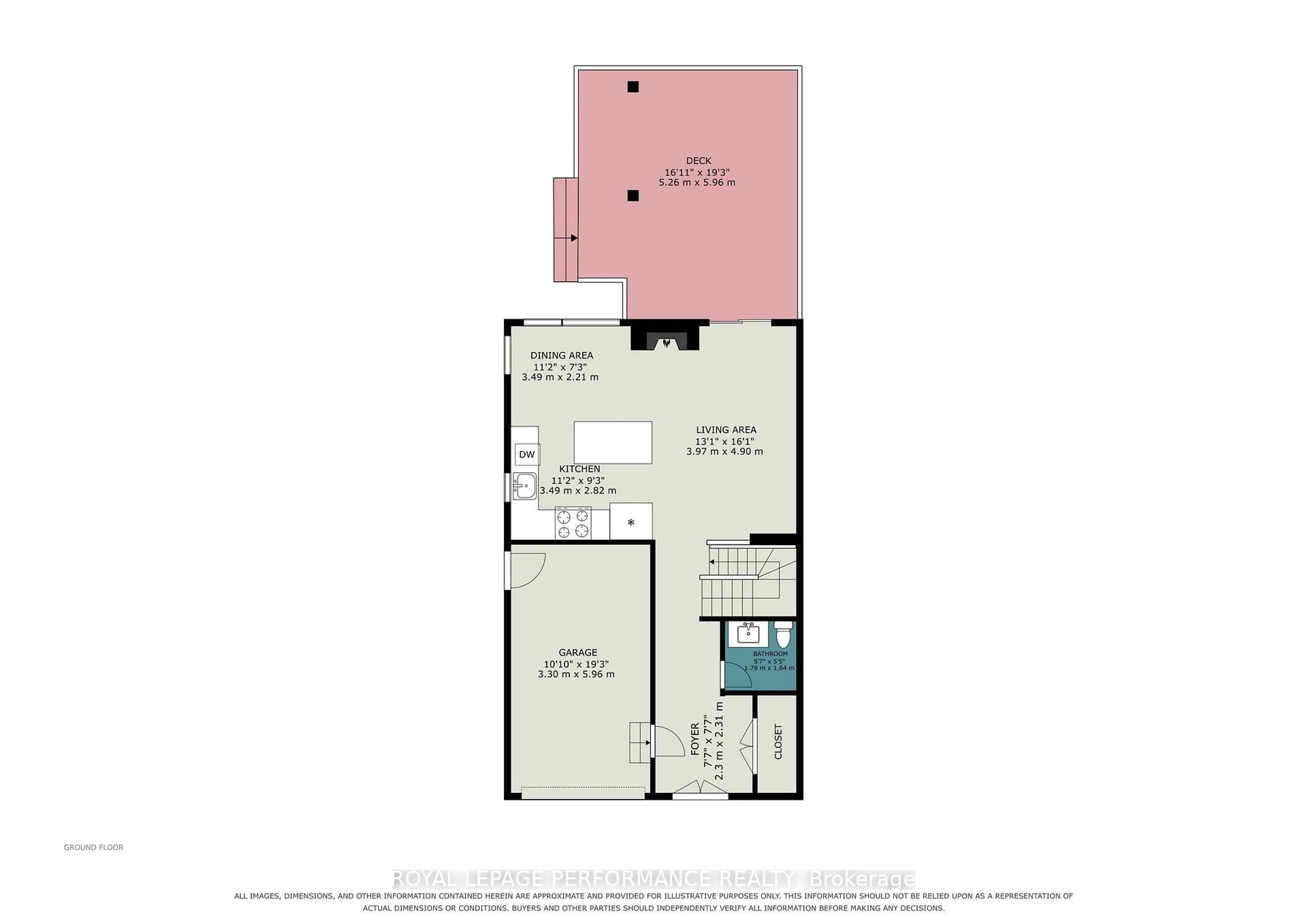 Floor plan for 14 Aquamarine Private, Orleans Ontario K1C 0C3