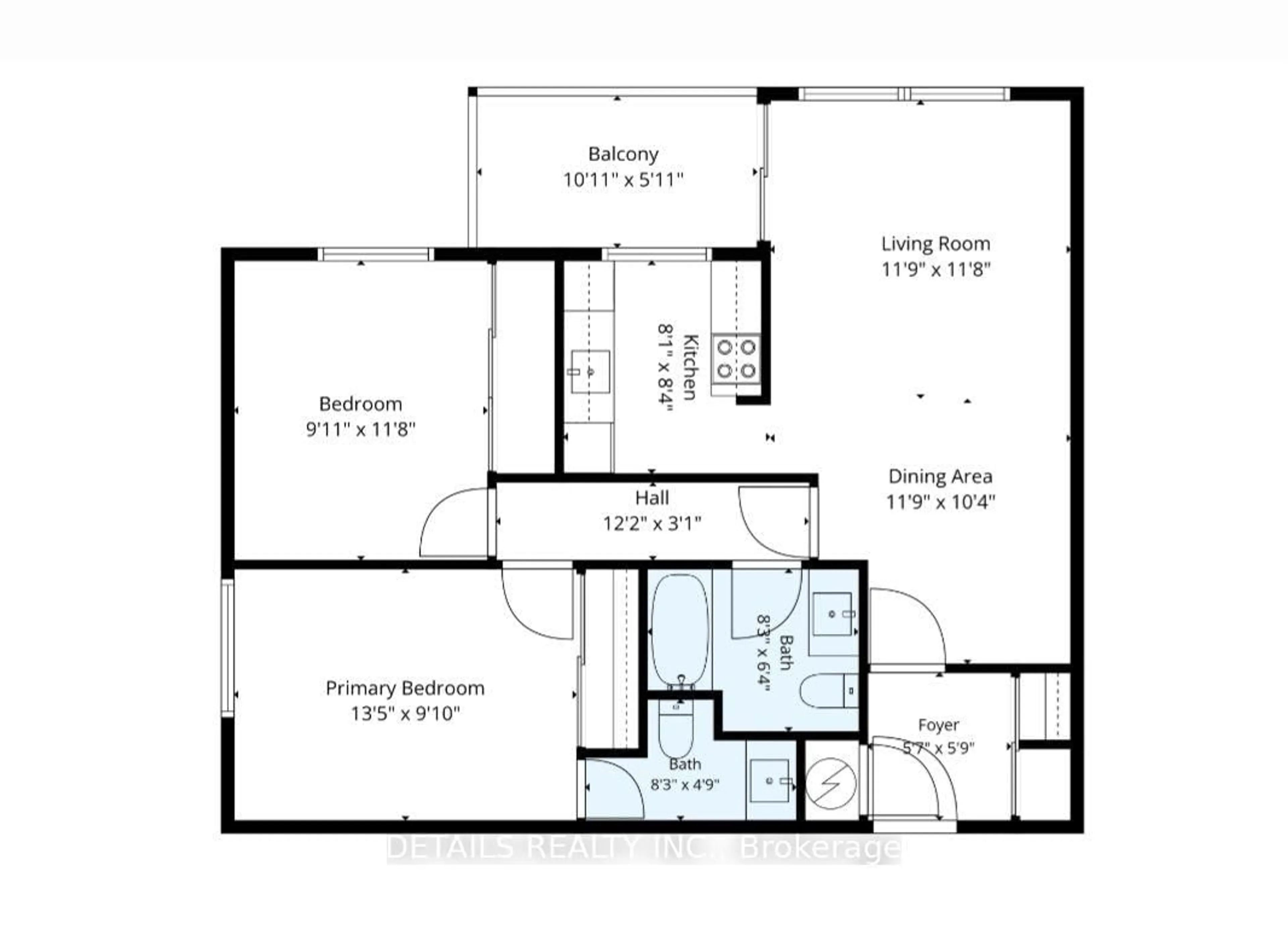 Floor plan for 6532 Bilberry Dr #303, Ottawa Ontario K1C 4N9