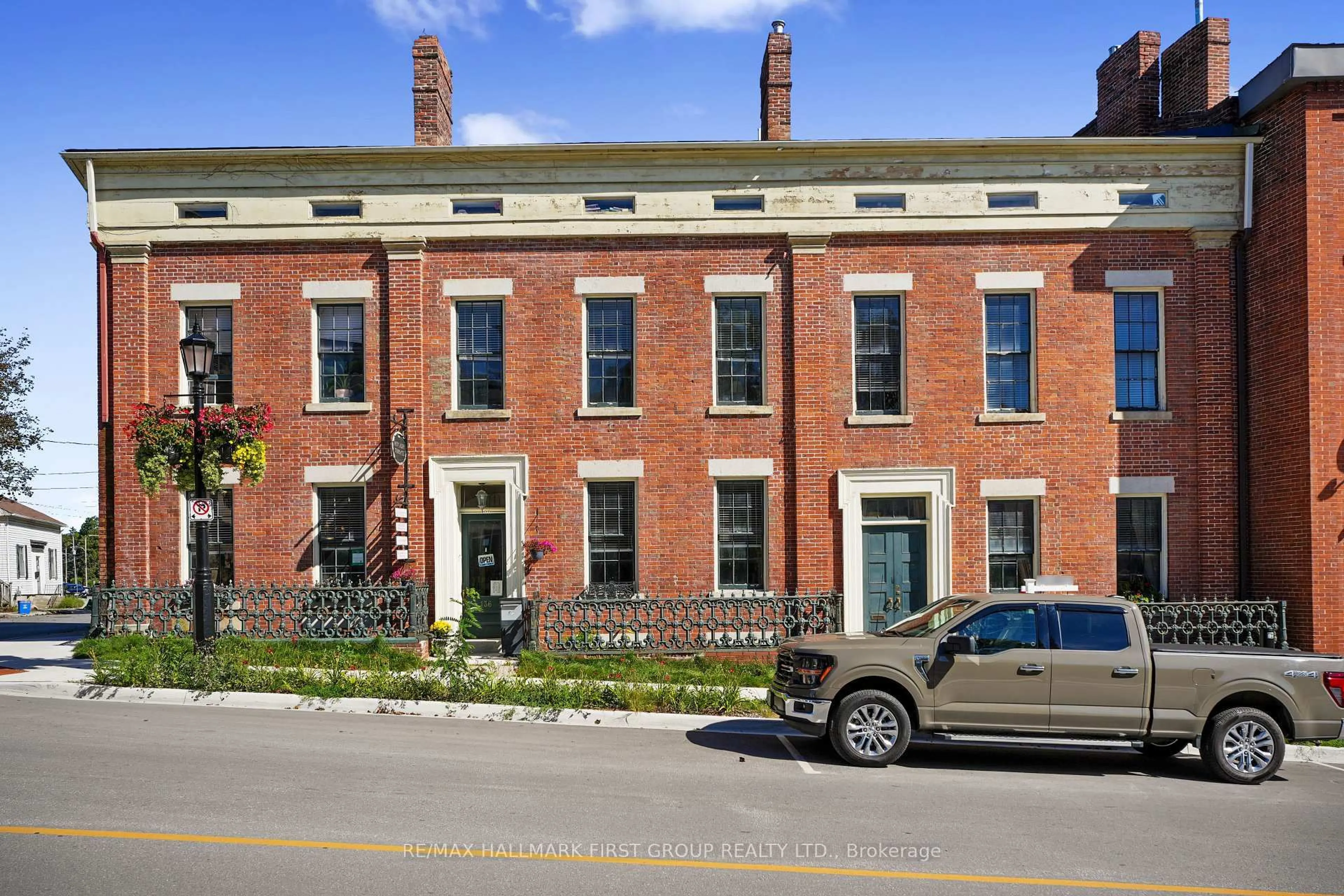 Home with brick exterior material, street for 134-136 Walton St, Port Hope Ontario L1A 1N5