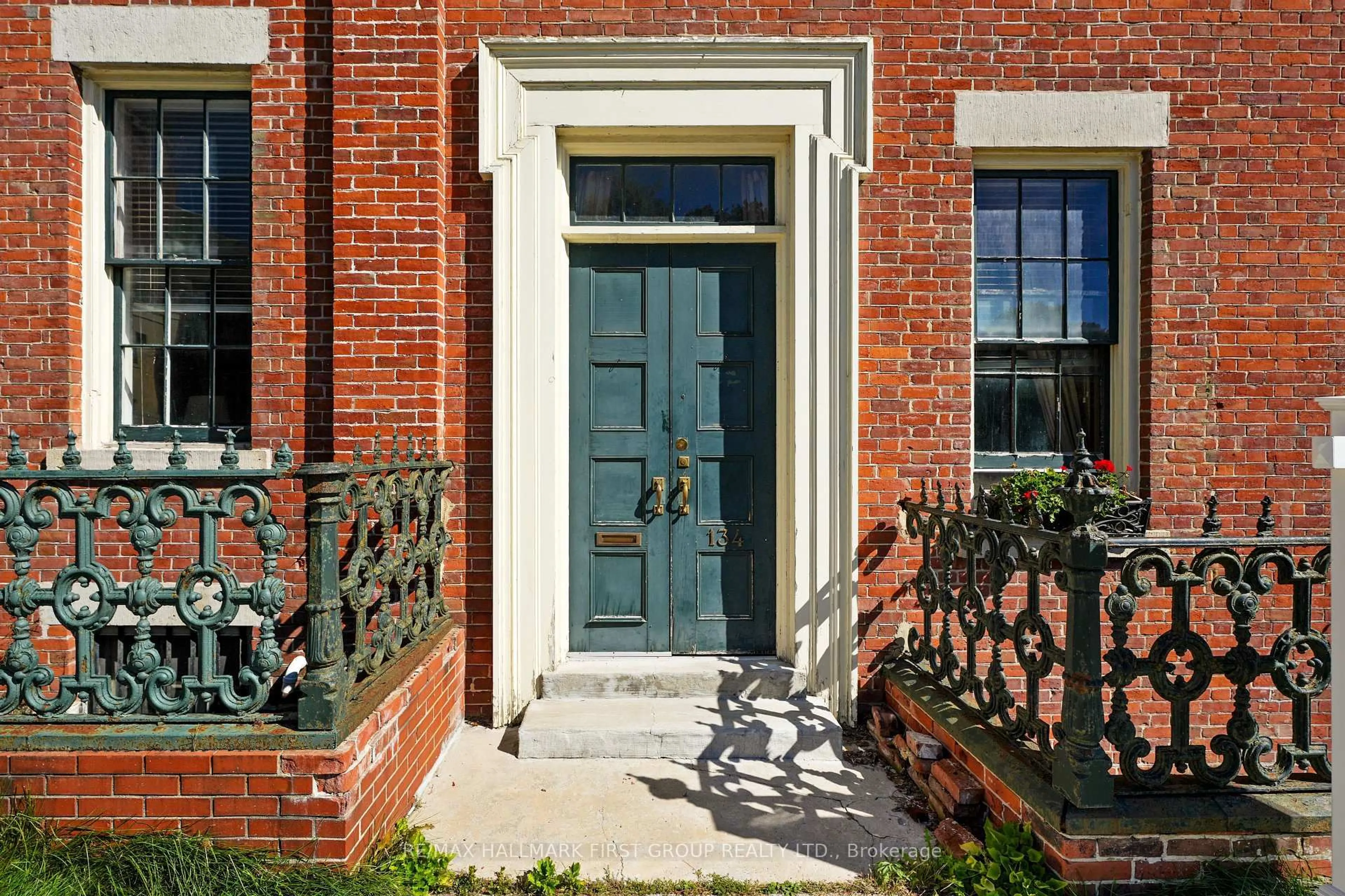 Home with brick exterior material, street for 134-136 Walton St, Port Hope Ontario L1A 1N5
