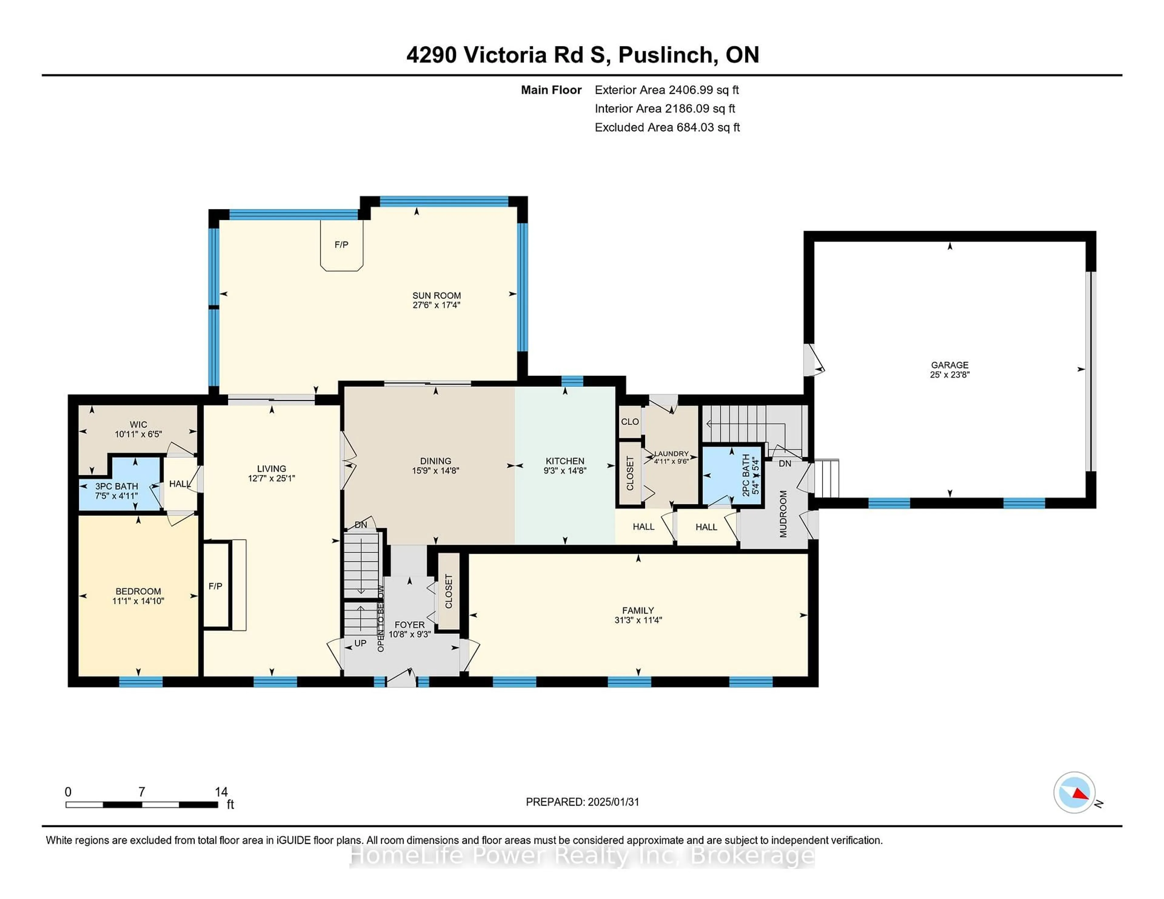 Floor plan for 4290 Victoria Rd, Puslinch Ontario N0B 2J0