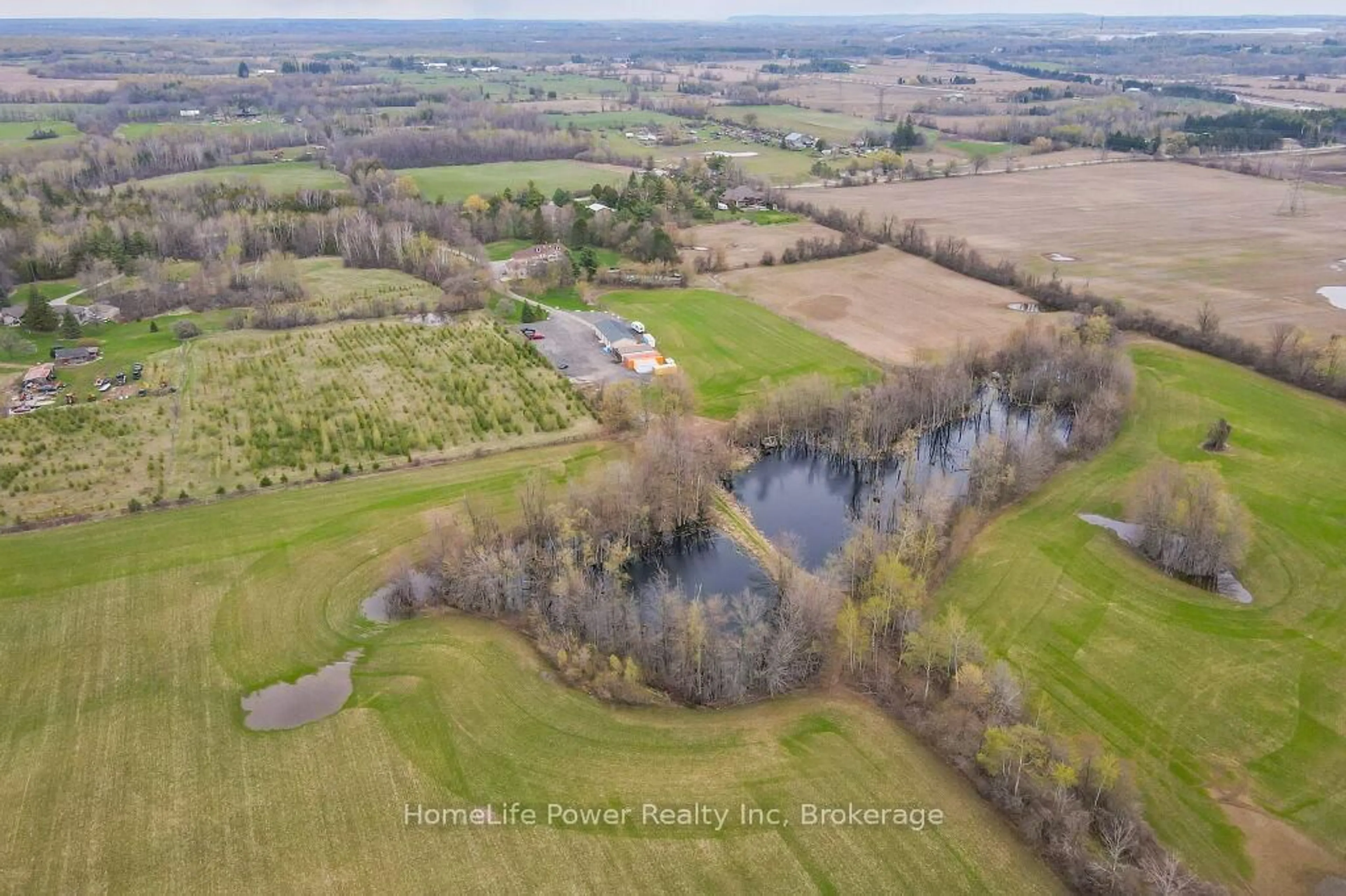 A pic from outside/outdoor area/front of a property/back of a property/a pic from drone, water/lake/river/ocean view for 4290 Victoria Rd, Puslinch Ontario N0B 2J0