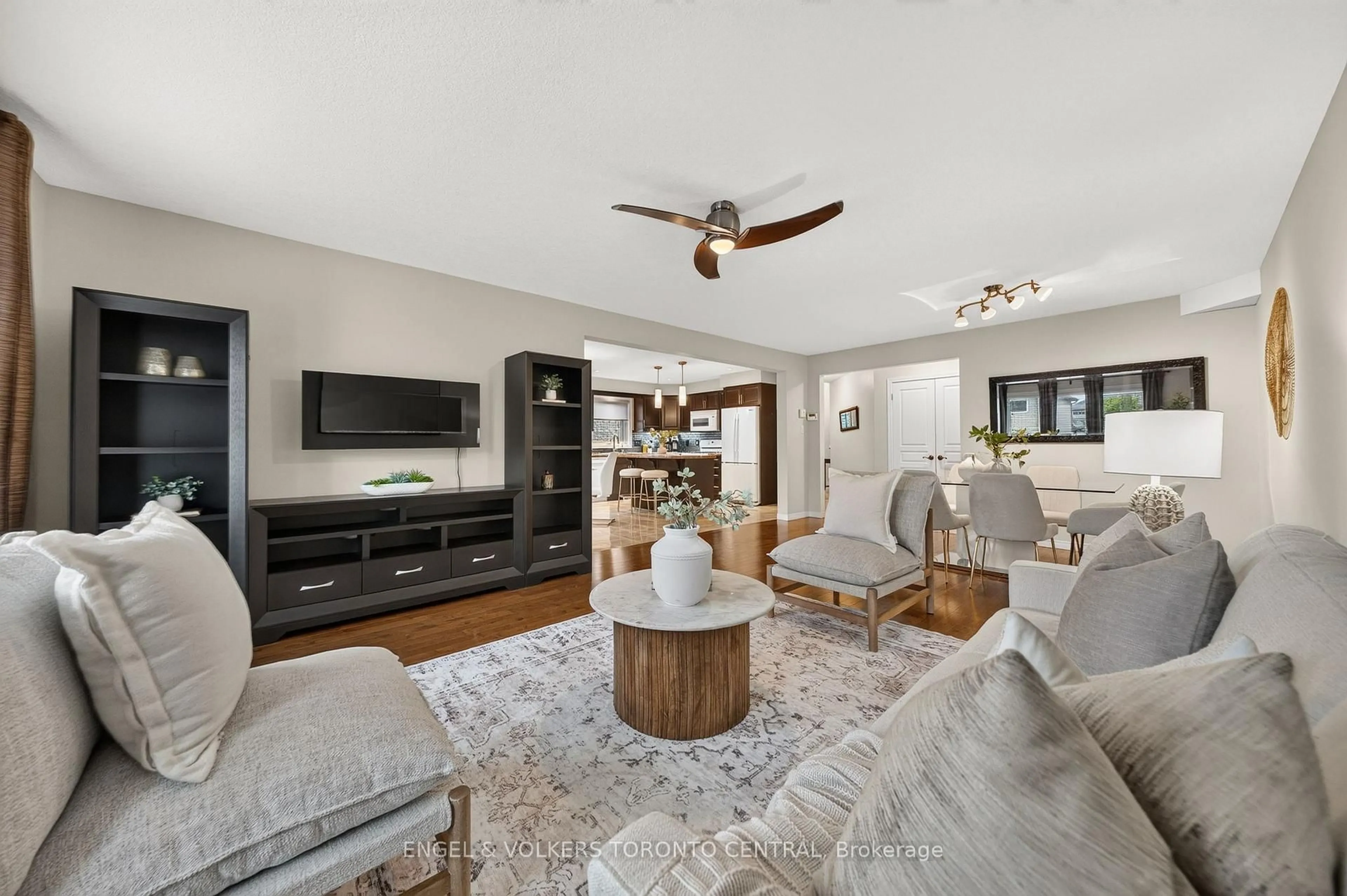 Living room with furniture, unknown for 31 Townsend Dr #64, Woolwich Ontario N0B 1M0