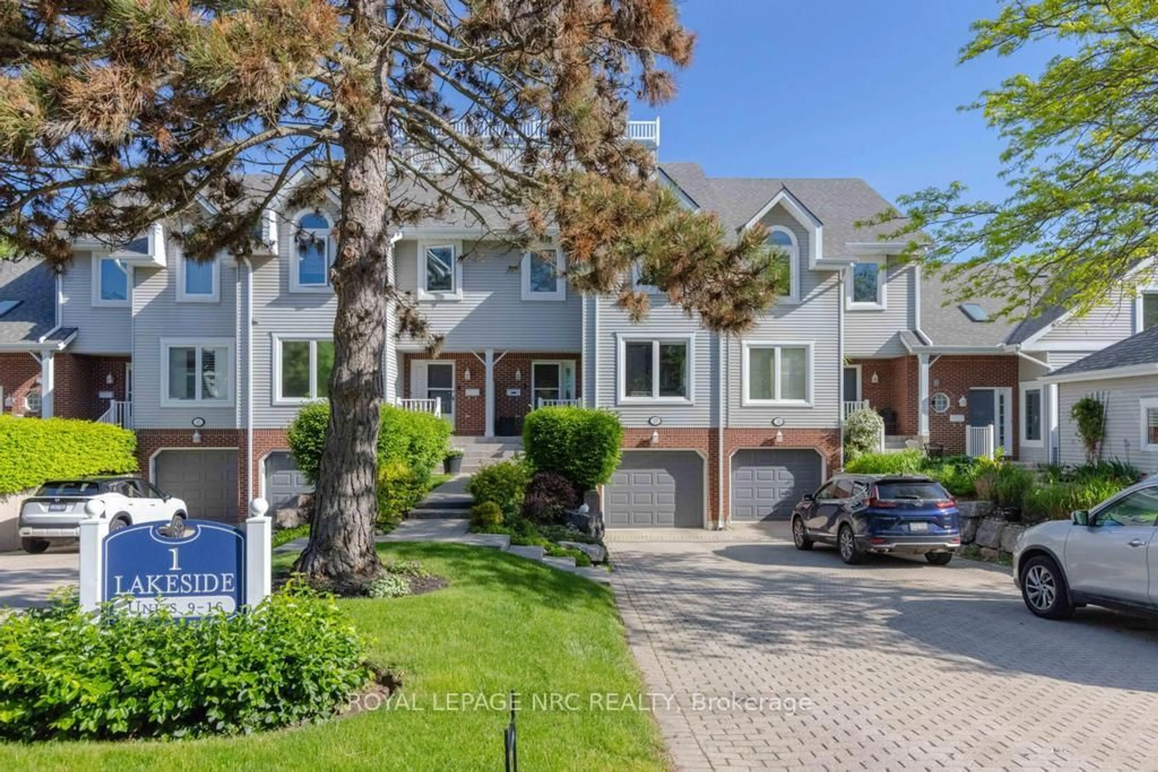 Home with brick exterior material, street for 1 Lakeside Dr #13, St. Catharines Ontario L2M 1P3