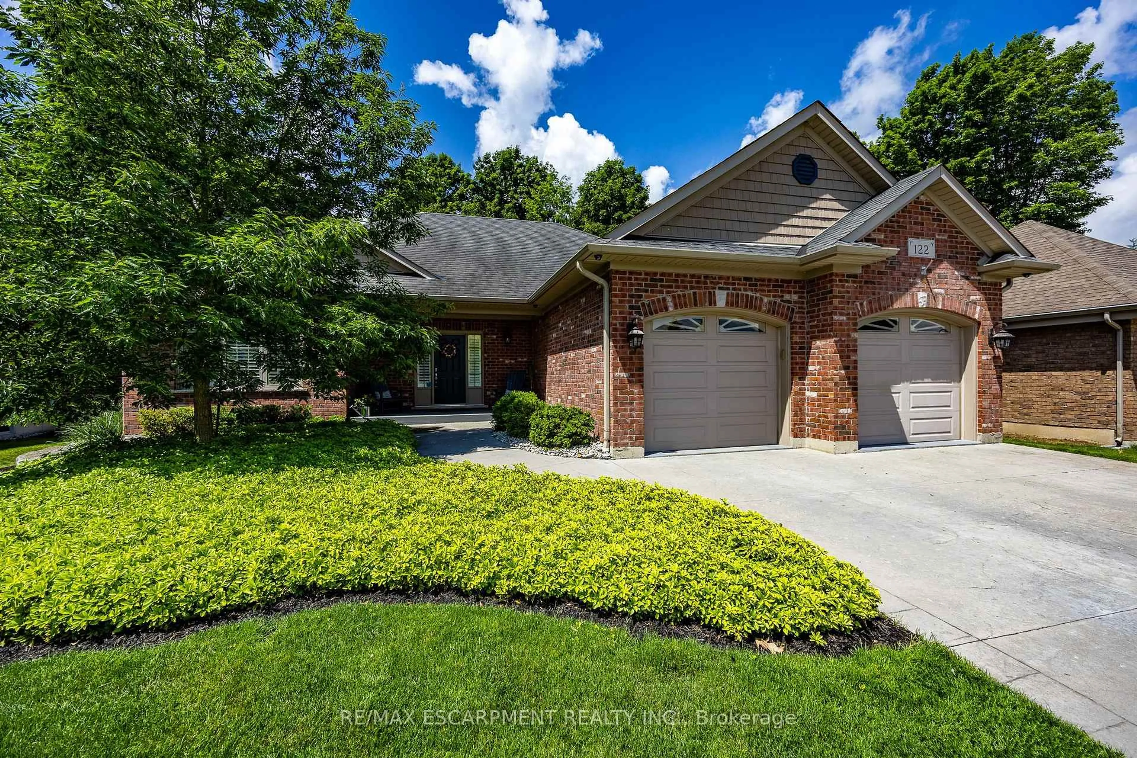Home with brick exterior material, street for 122 Don Jon Blvd, Norfolk Ontario N0A 1N7