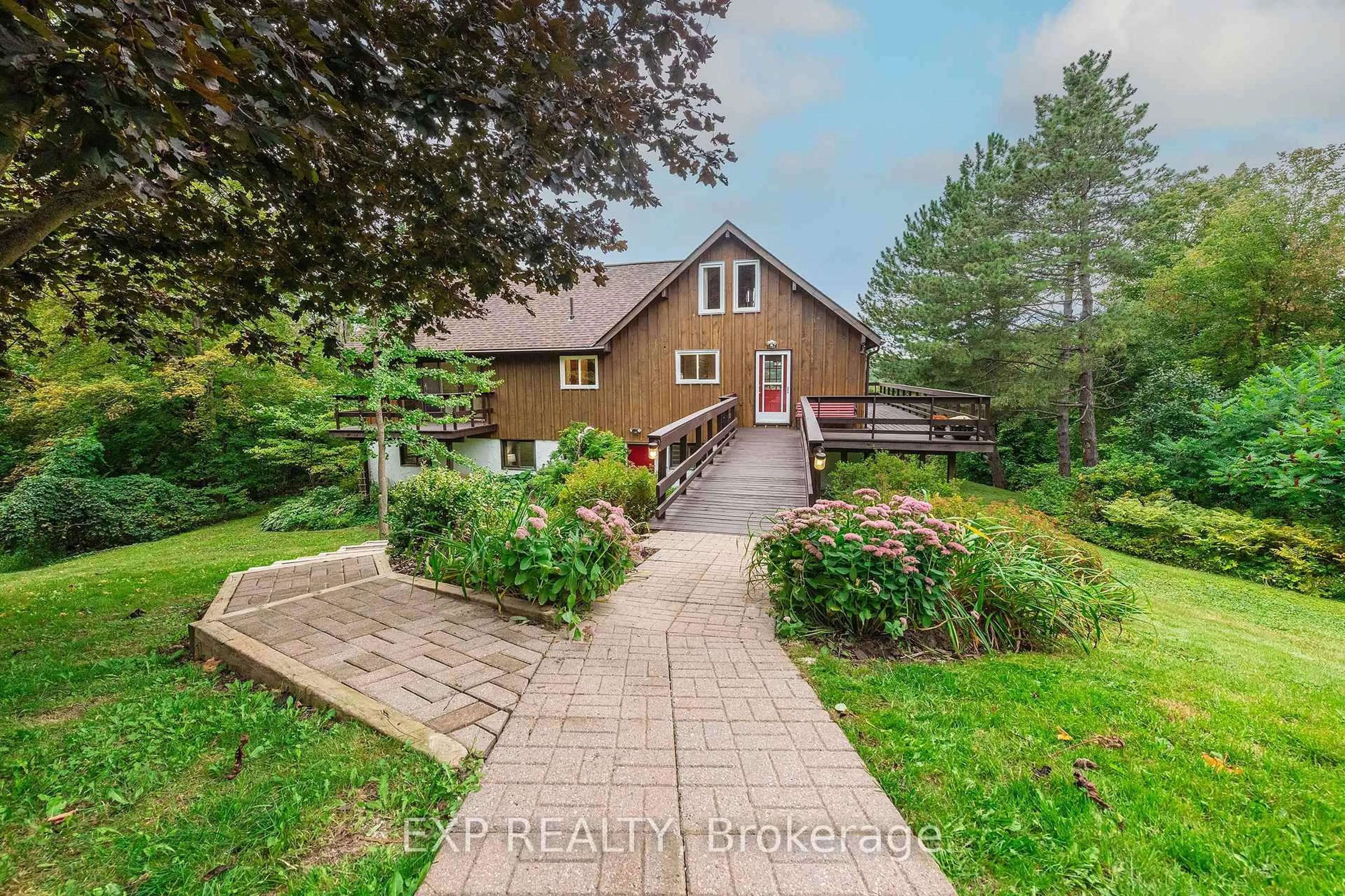 A pic from outside/outdoor area/front of a property/back of a property/a pic from drone, unknown for 637166 Prince Of Wales Rd, Mulmur Ontario L0N 1S7
