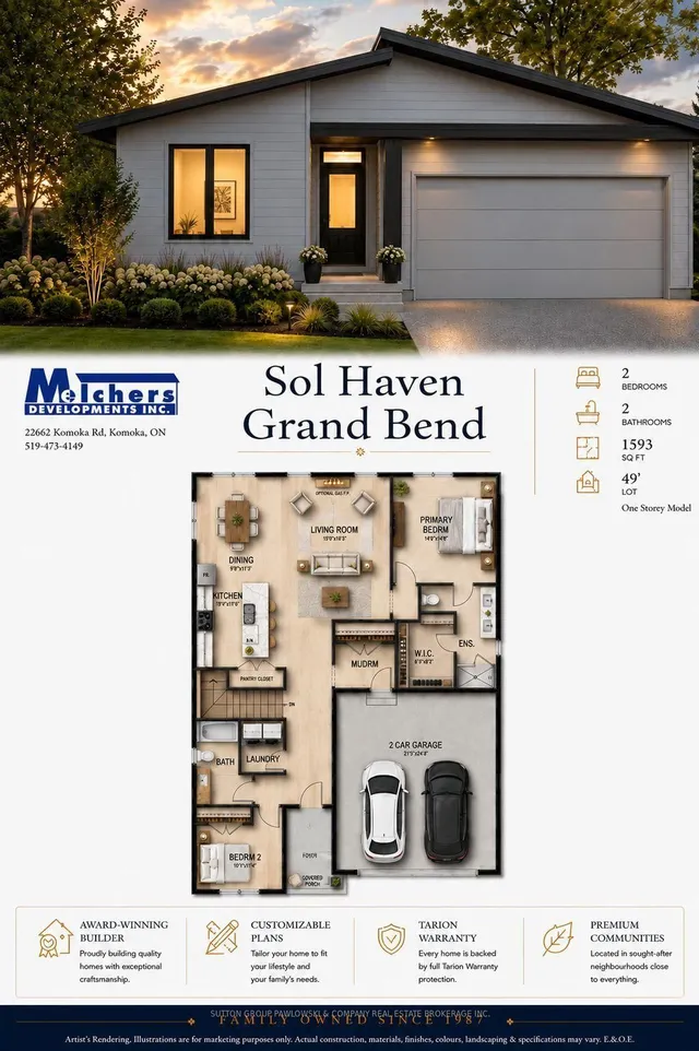 87 Dearing Dr Lot #25, South Huron 3