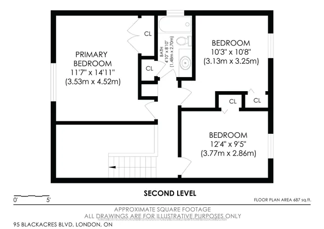 95 Blackacres Blvd, London North 5