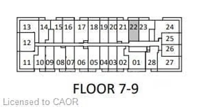 1 Jarvis St #922, Hamilton 4