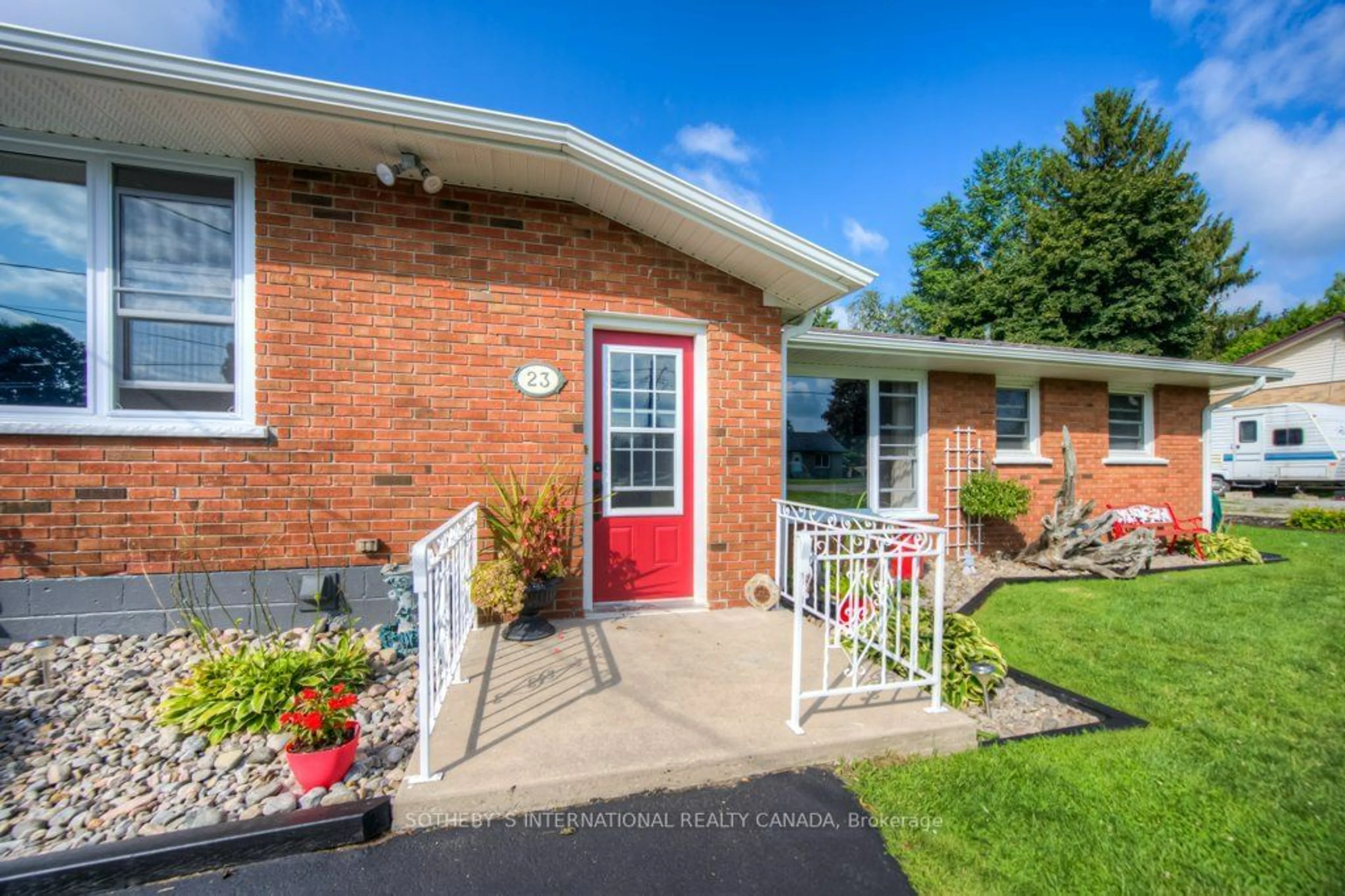 Home with brick exterior material, street for 23 Henry St, Norfolk Ontario N4B 2E9