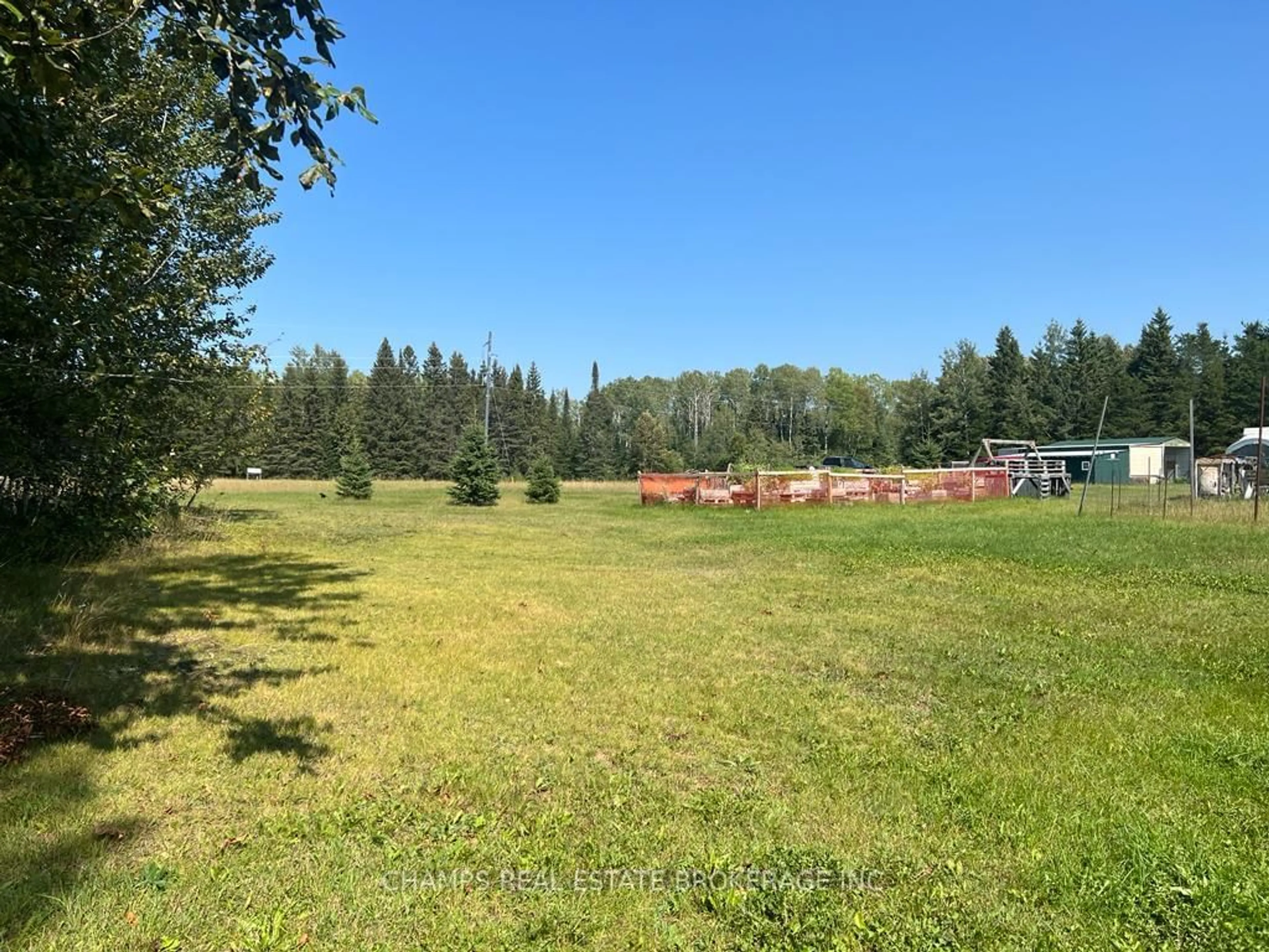 A pic from outside/outdoor area/front of a property/back of a property/a pic from drone, forest/trees view for 2528 Dawson Rd, Thunder Bay Ontario P7G 2G2