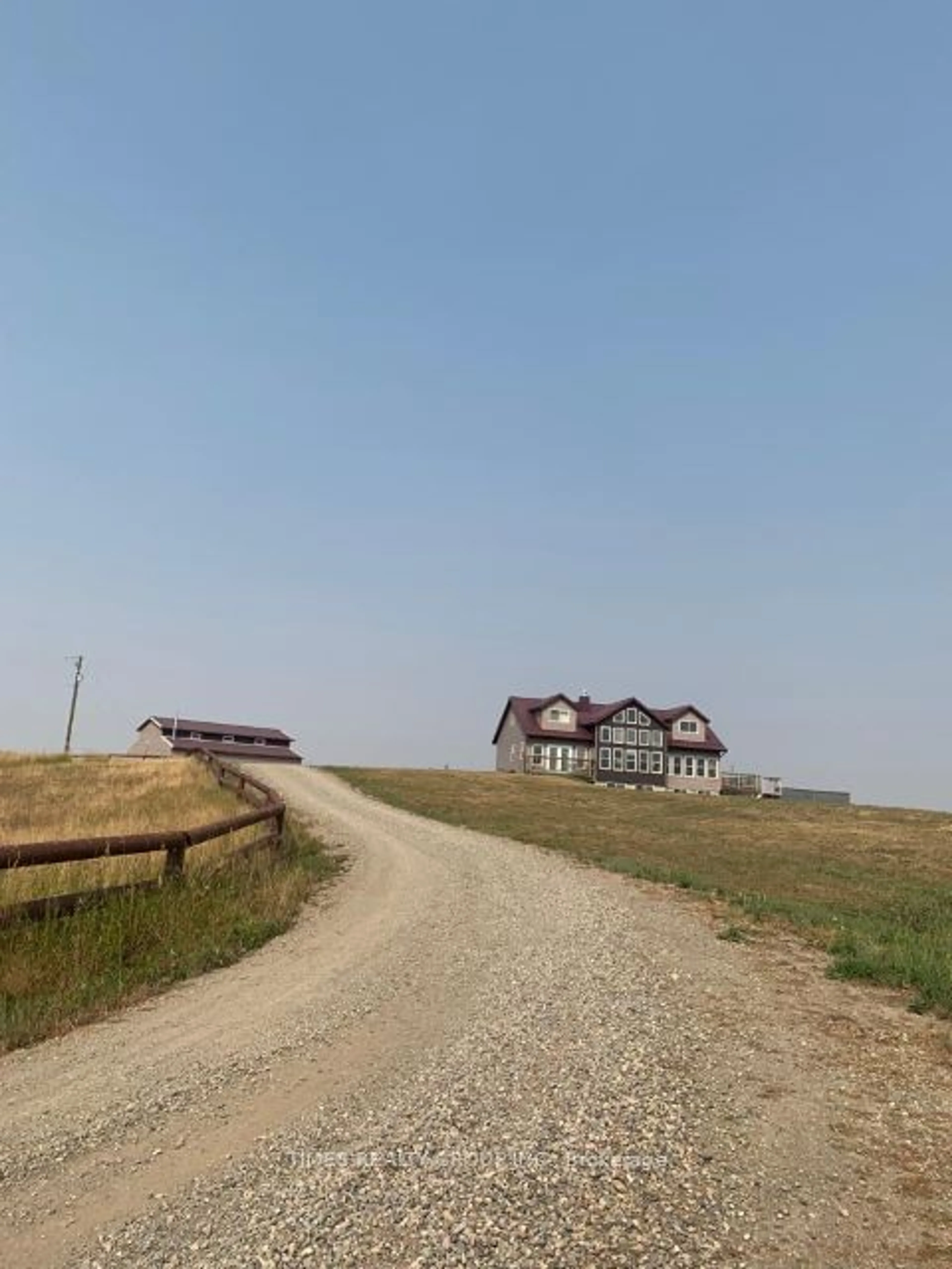 Frontside or backside of a home, the street view for 22037 Range Road 280, Out of Area Alberta T0K 1N0