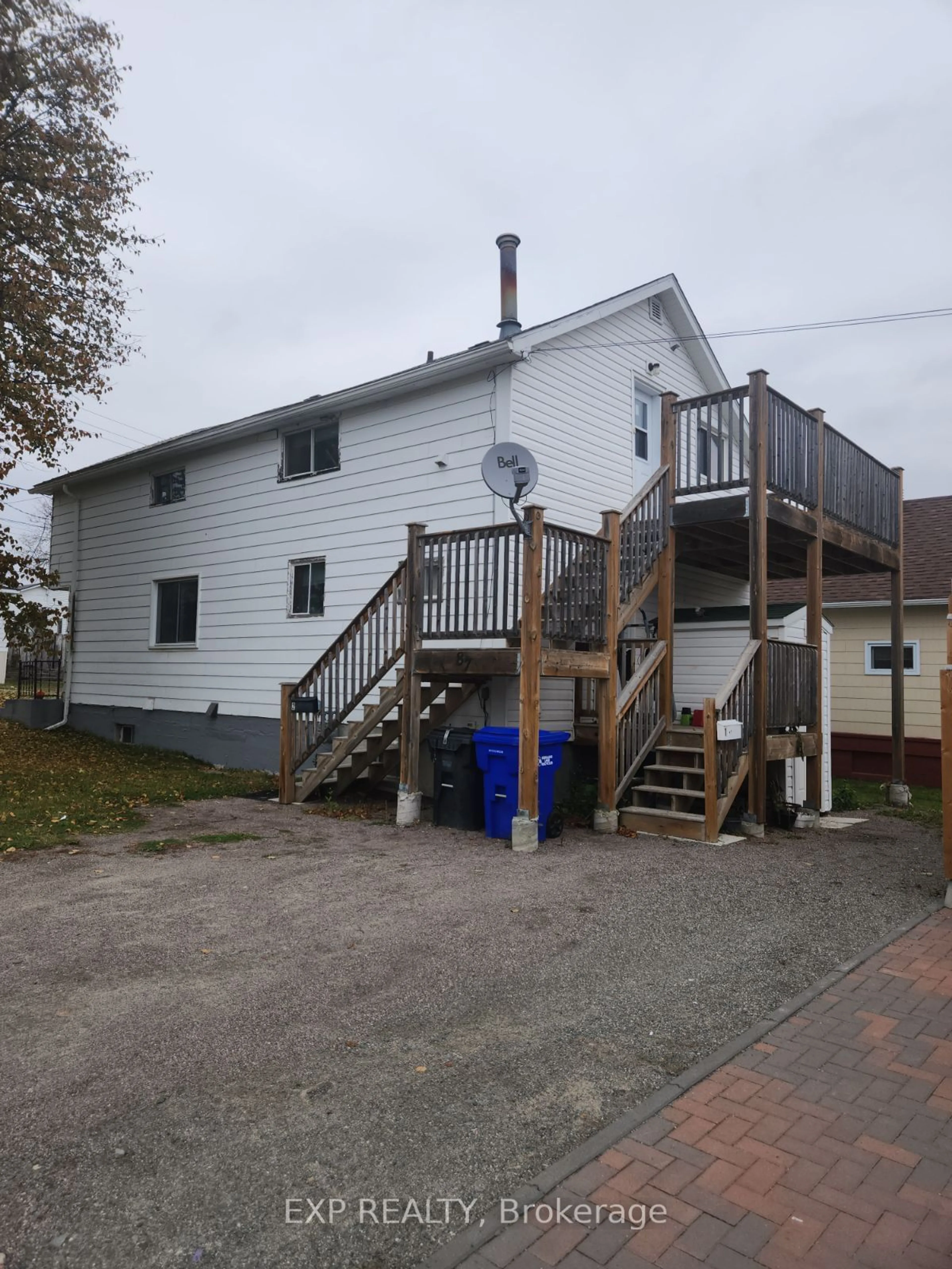 Frontside or backside of a home for 87 Fourth St, Kirkland Lake Ontario P2N 1T3