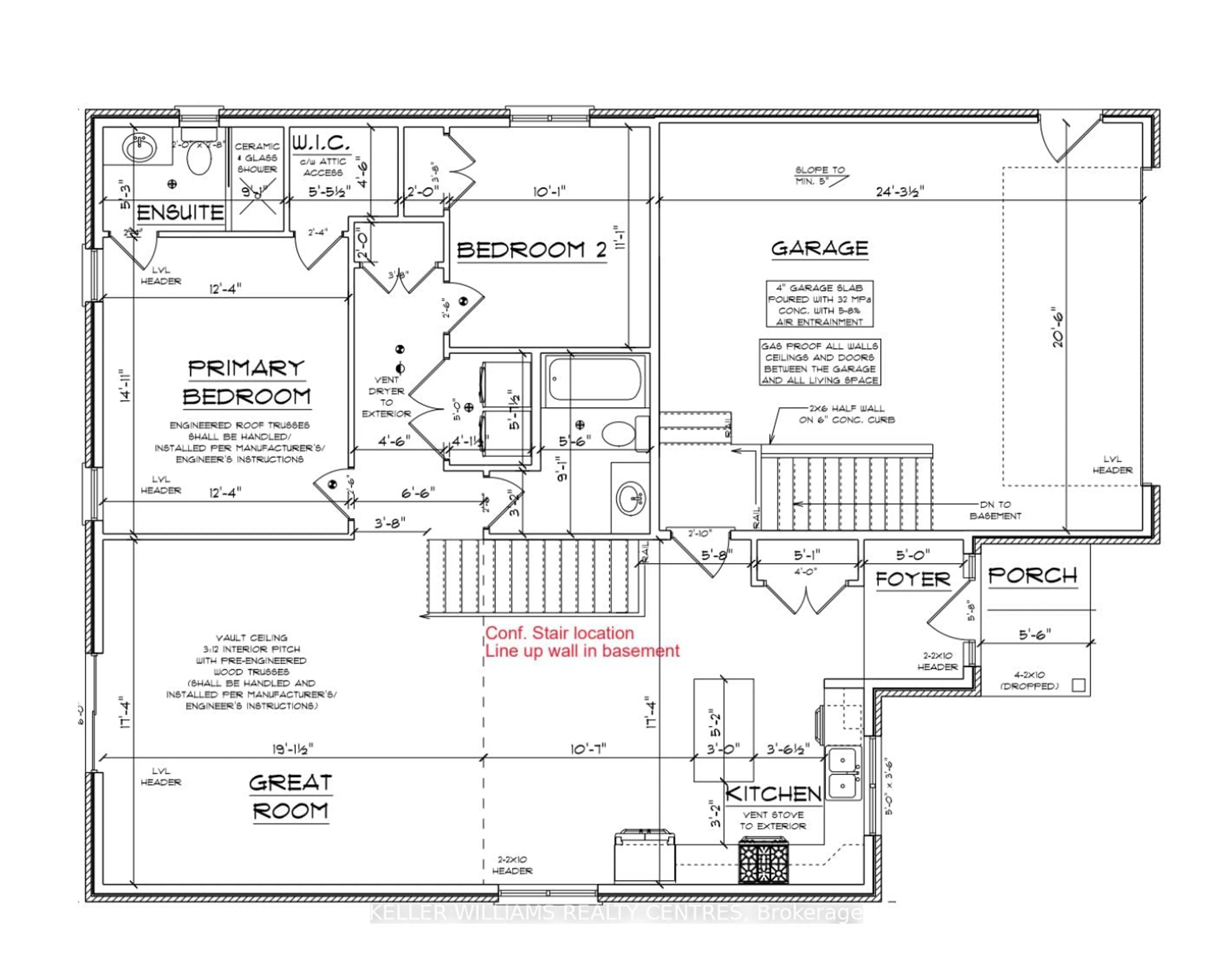 Floor plan for 1 Westfield St, Brockton Ontario N0G 2V0