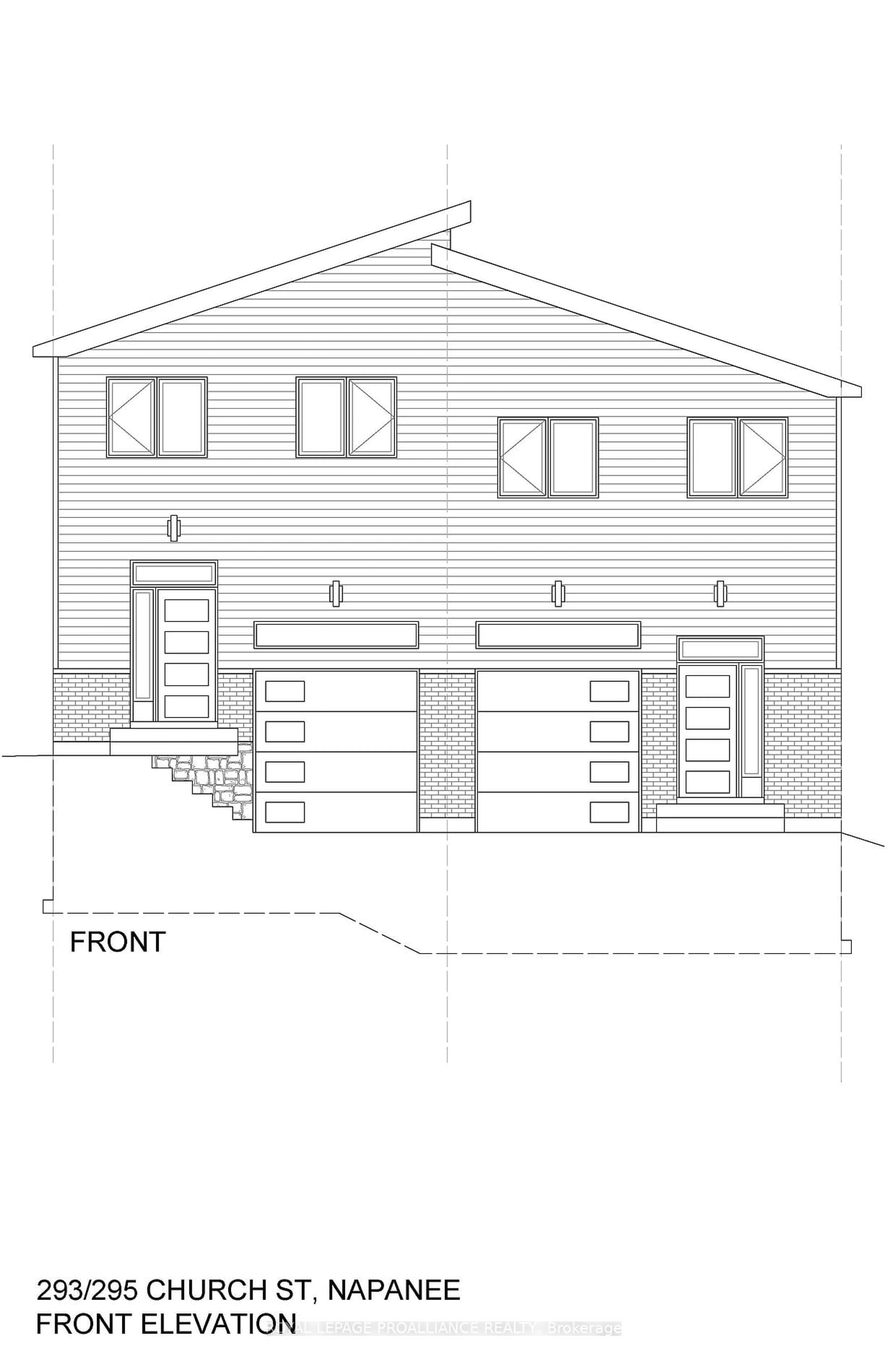 Frontside or backside of a home for 295 Church St, Greater Napanee Ontario K7R 1C5