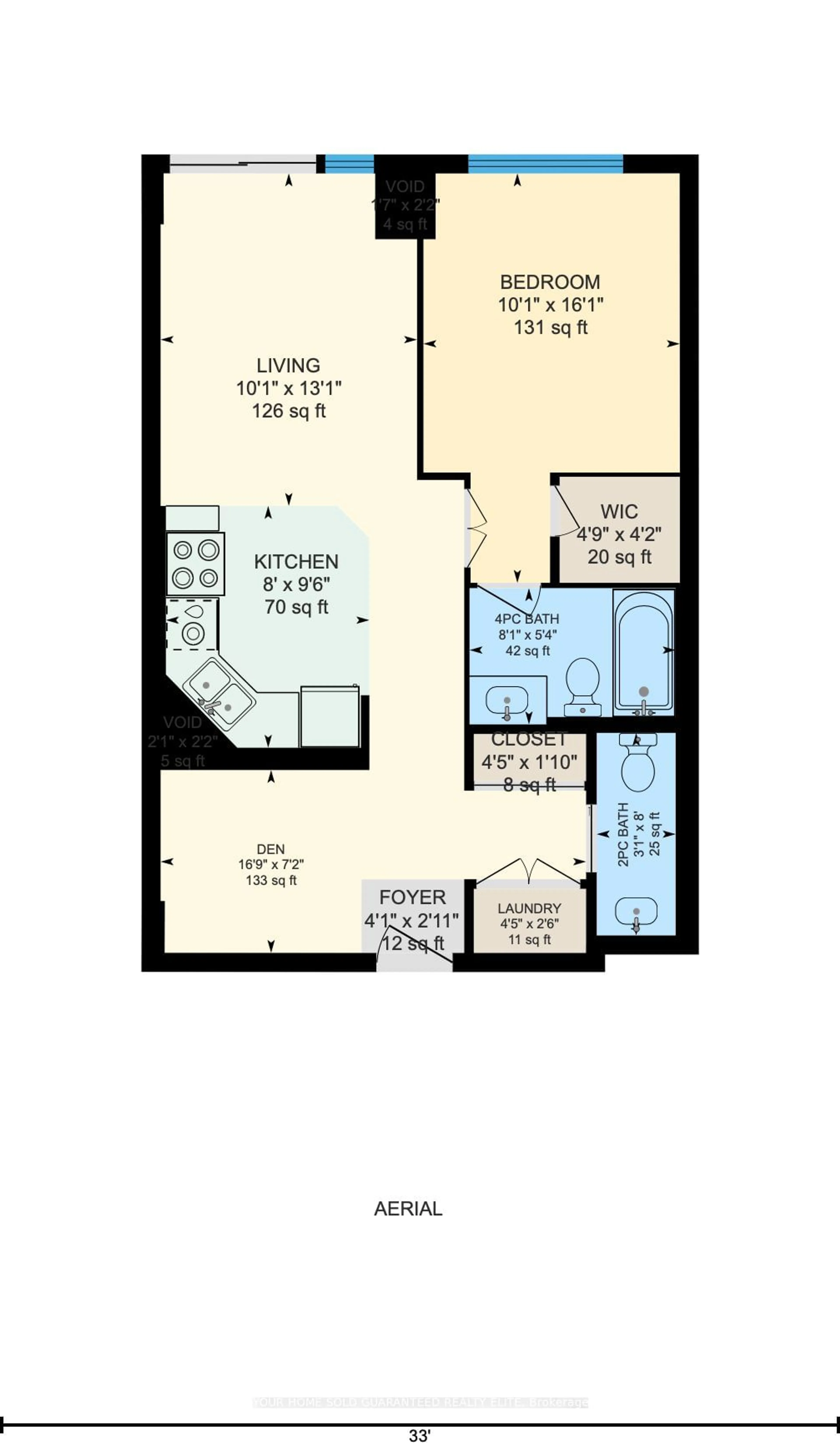 Floor plan for 560 North Service Rd #505, Grimsby Ontario L3M 0G1