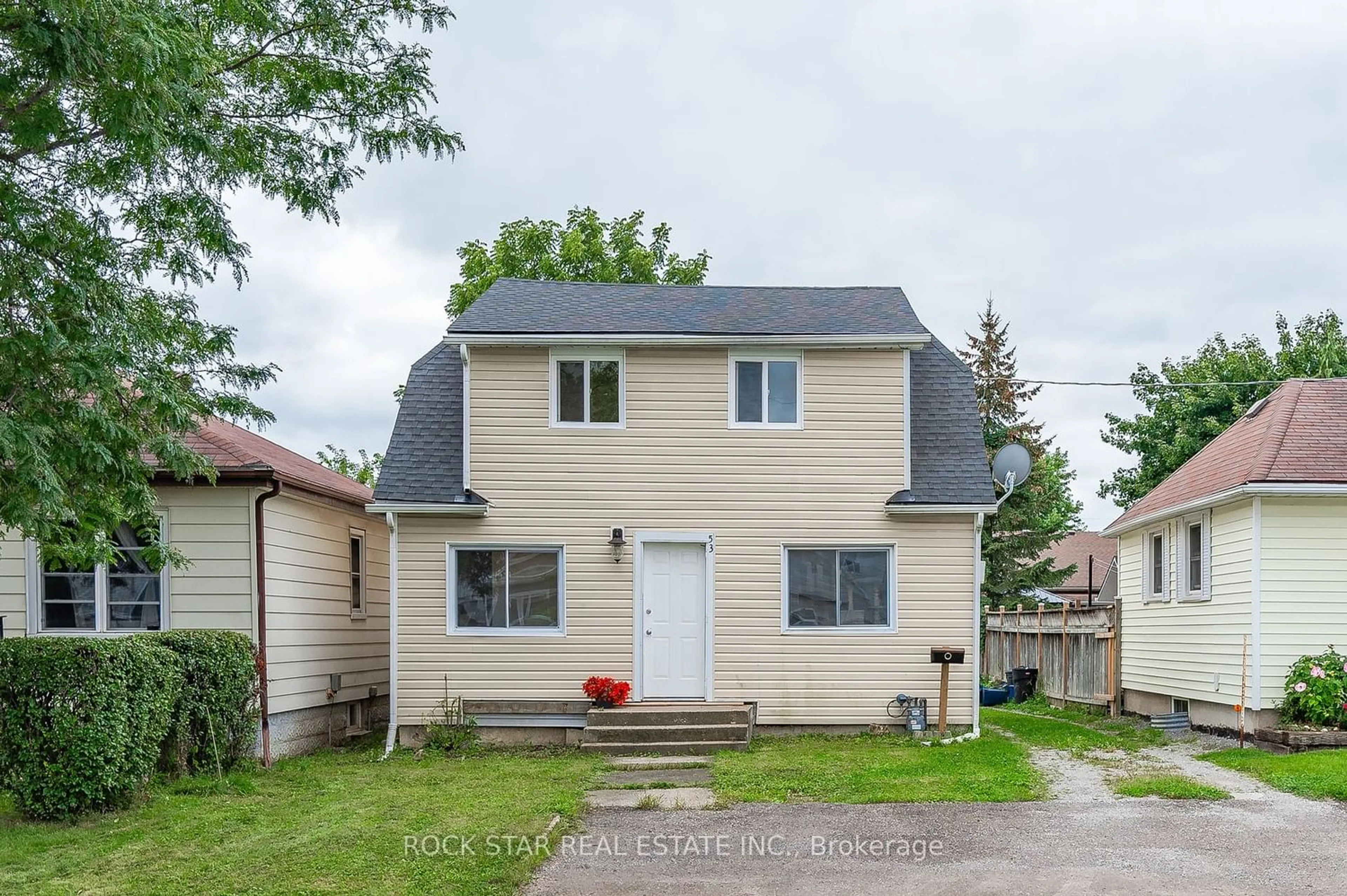 Frontside or backside of a home for 53 Kinsey St, St. Catharines Ontario L2S 1E2