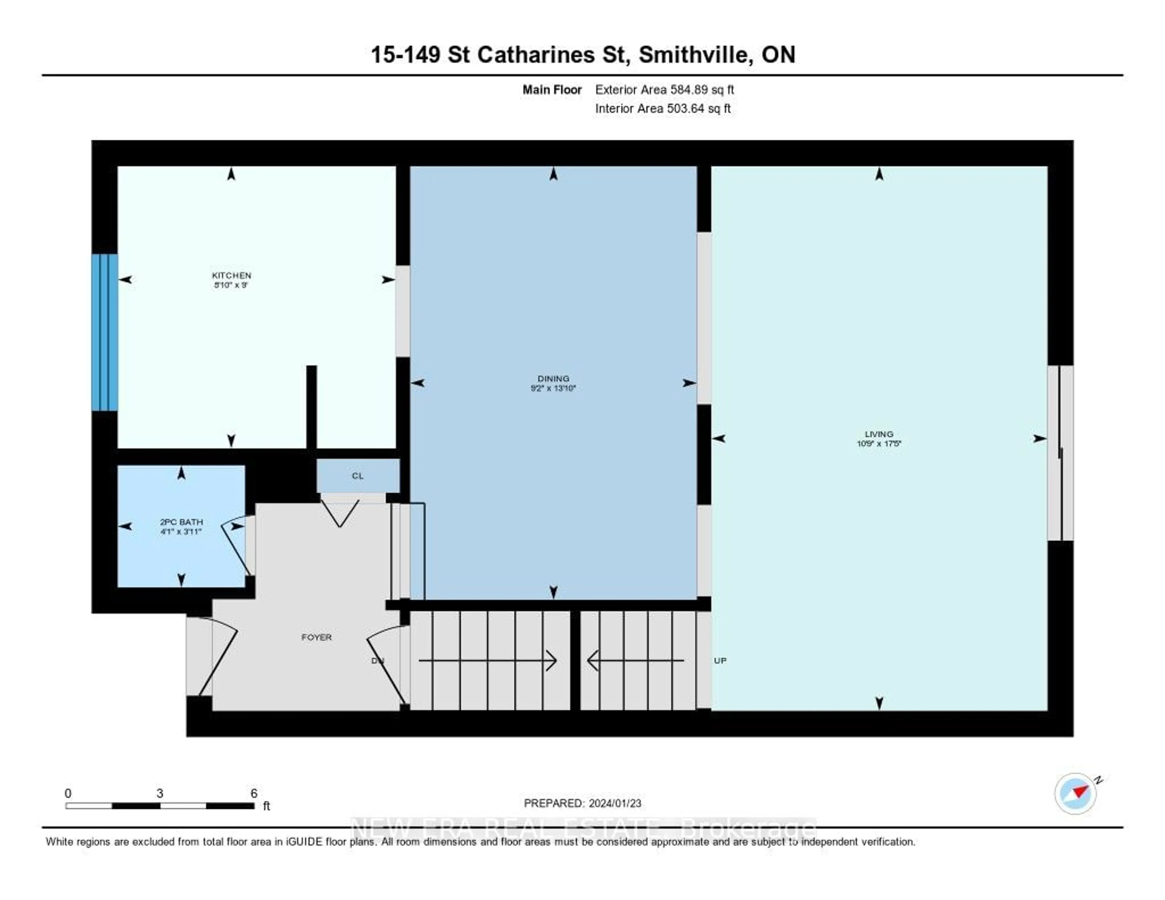 Floor plan for 149 St Catharine St #15, West Lincoln Ontario L0R 2A0