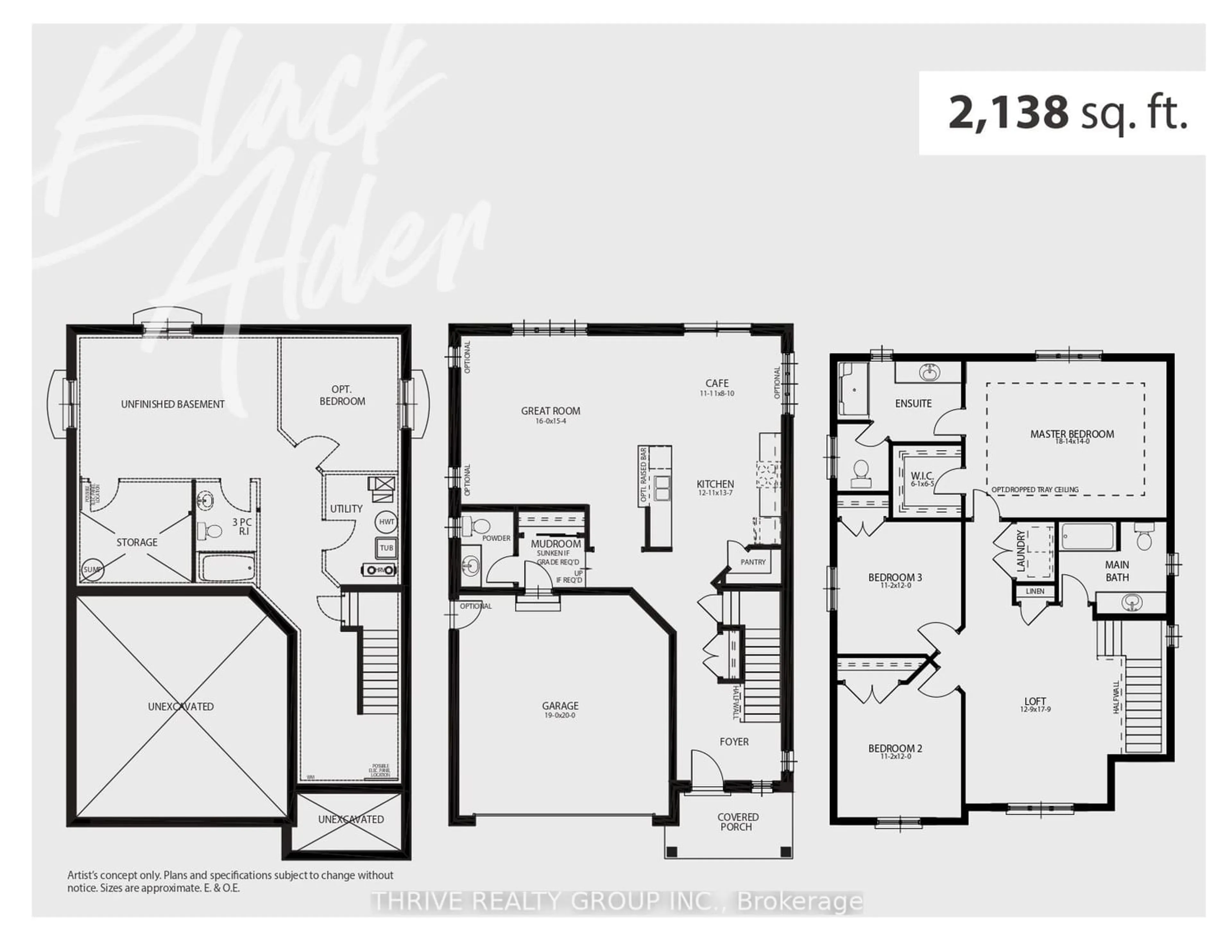 Floor plan for 3 Basil Cres, Middlesex Centre Ontario N0M 2A0