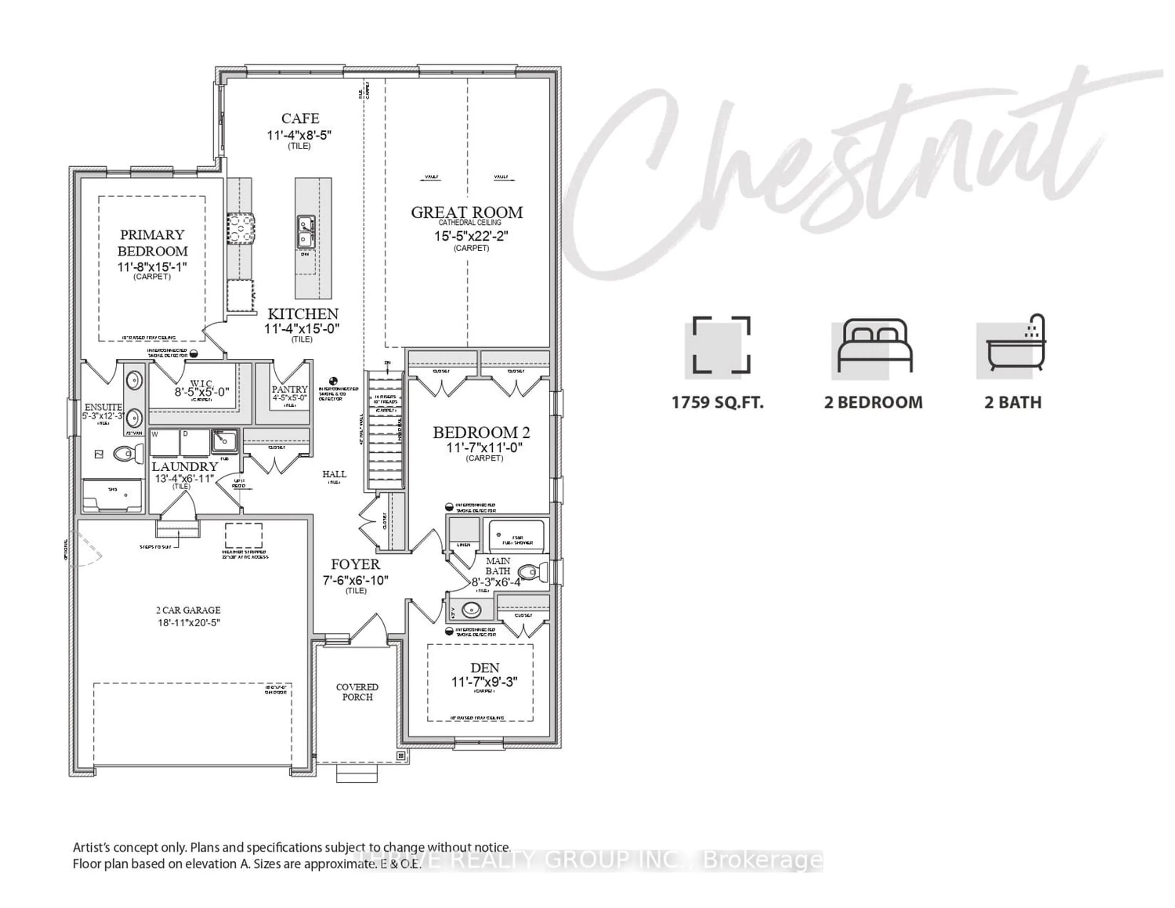 Floor plan for 59 Basil Cres, Middlesex Centre Ontario N0M 2A0