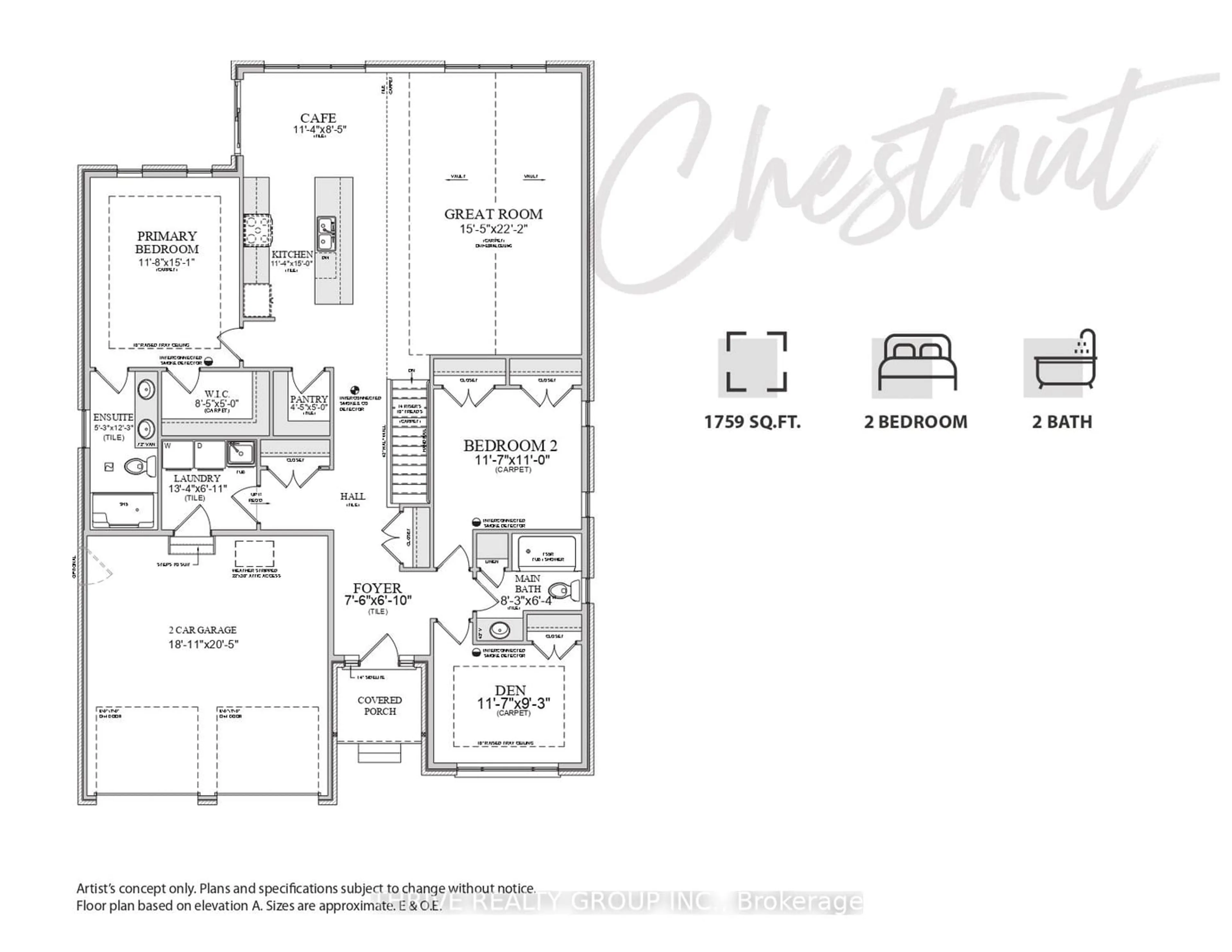 Floor plan for 117 Aspen Circ, Thames Centre Ontario N0M 2A4
