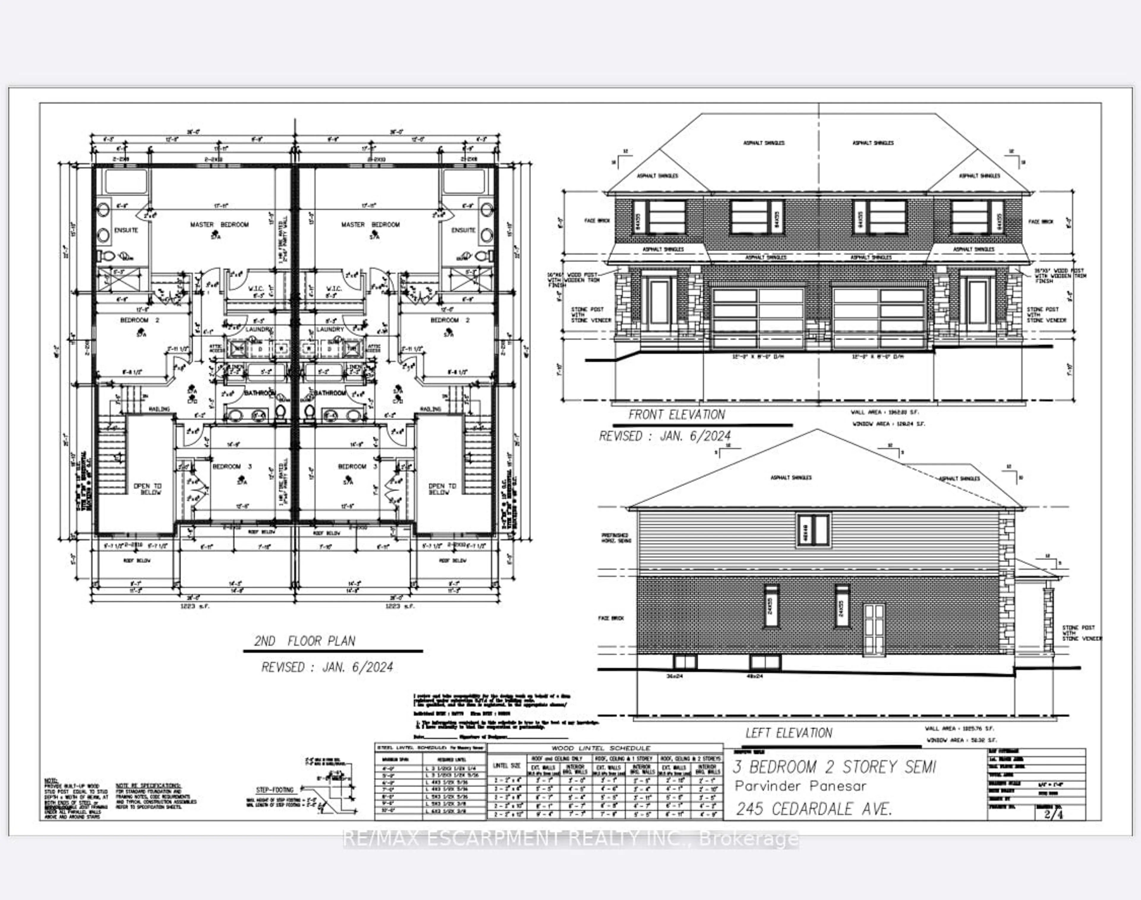 Floor plan for 245 Cedardale Ave, Hamilton Ontario L8E 1S1
