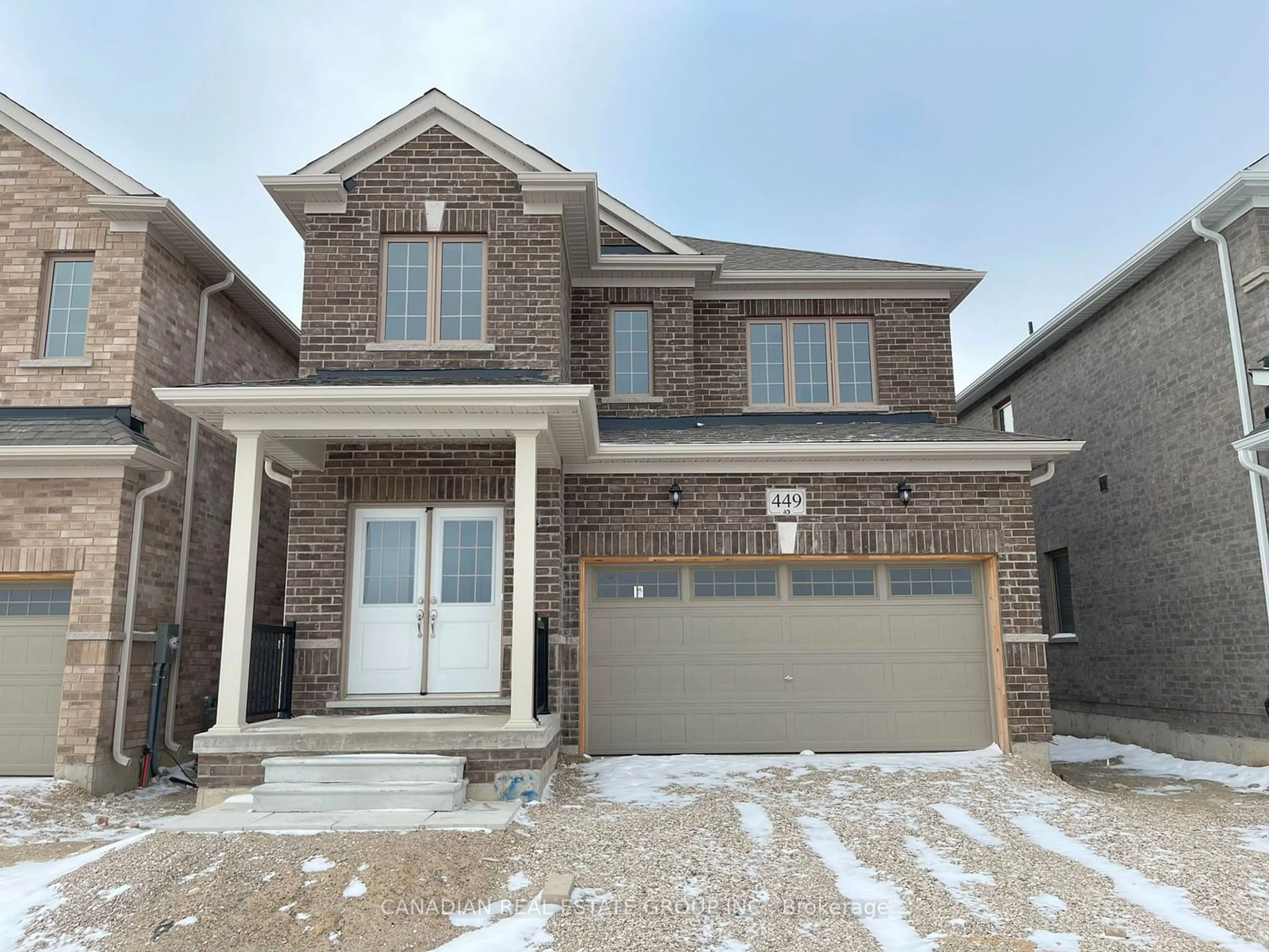 Home with brick exterior material for 449 Van Dusen Ave, Southgate Ontario N0C 1B0