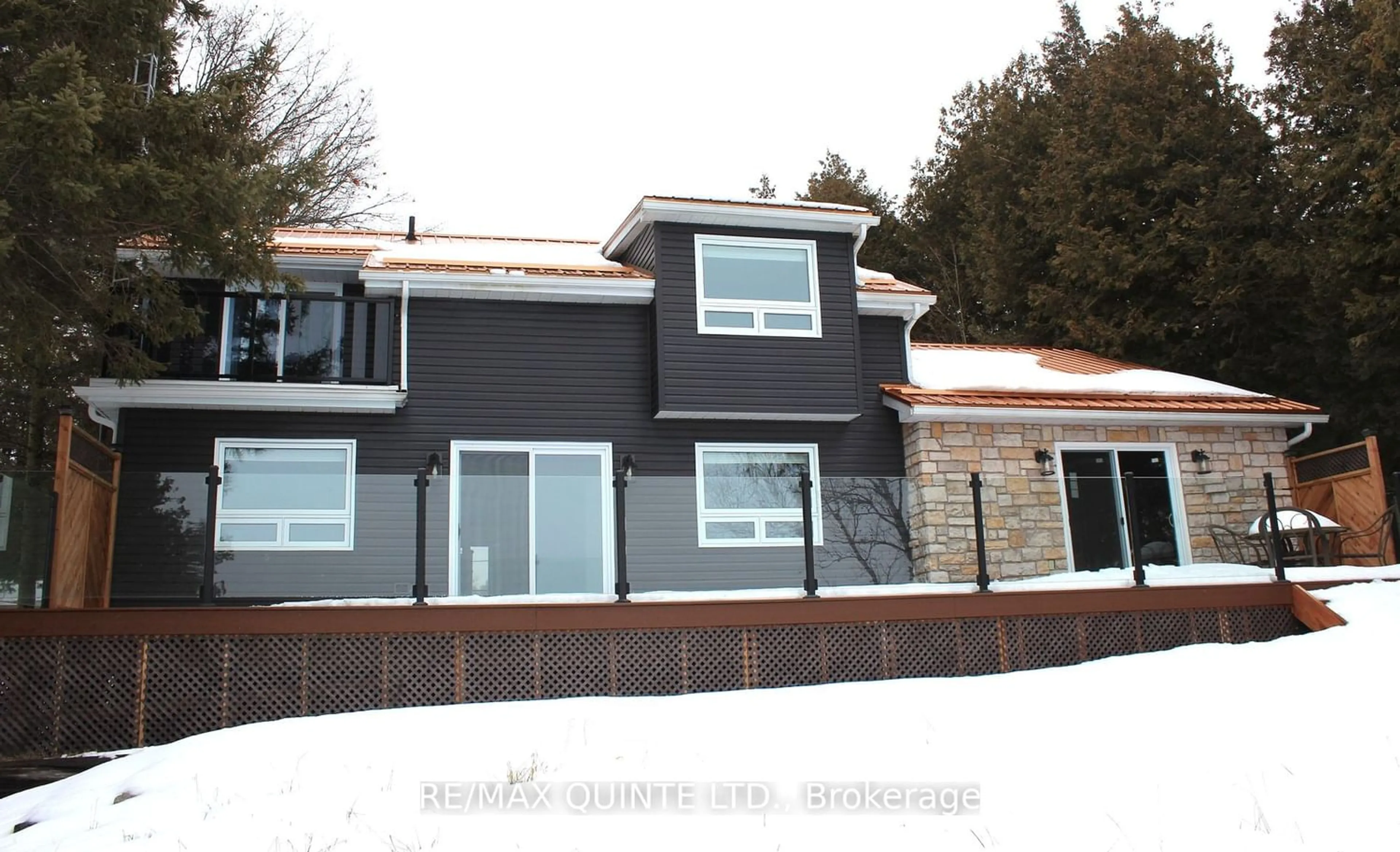 Frontside or backside of a home for 433 Marble Point Rd, Marmora and Lake Ontario K0K 2M0
