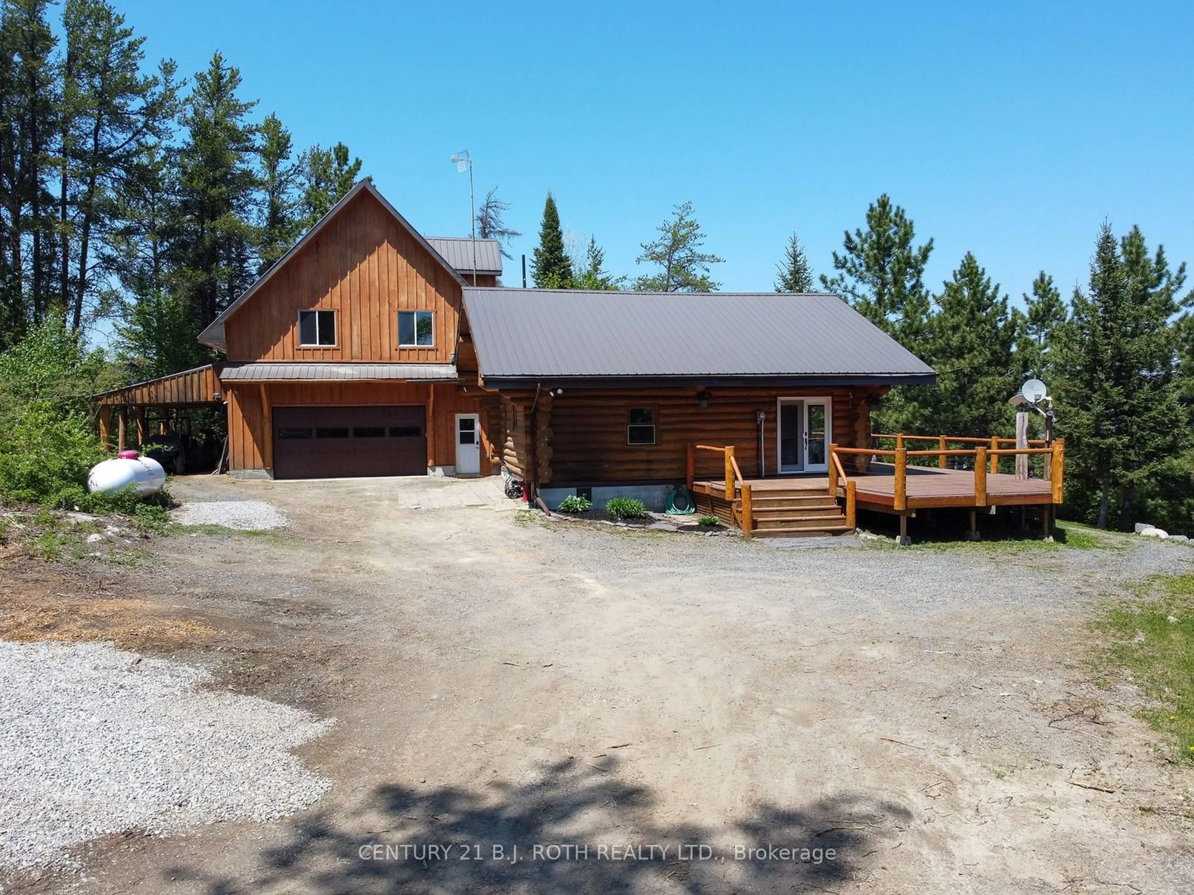 Frontside or backside of a home for 59 White Bear Crt, Temagami Ontario P0H 2H0