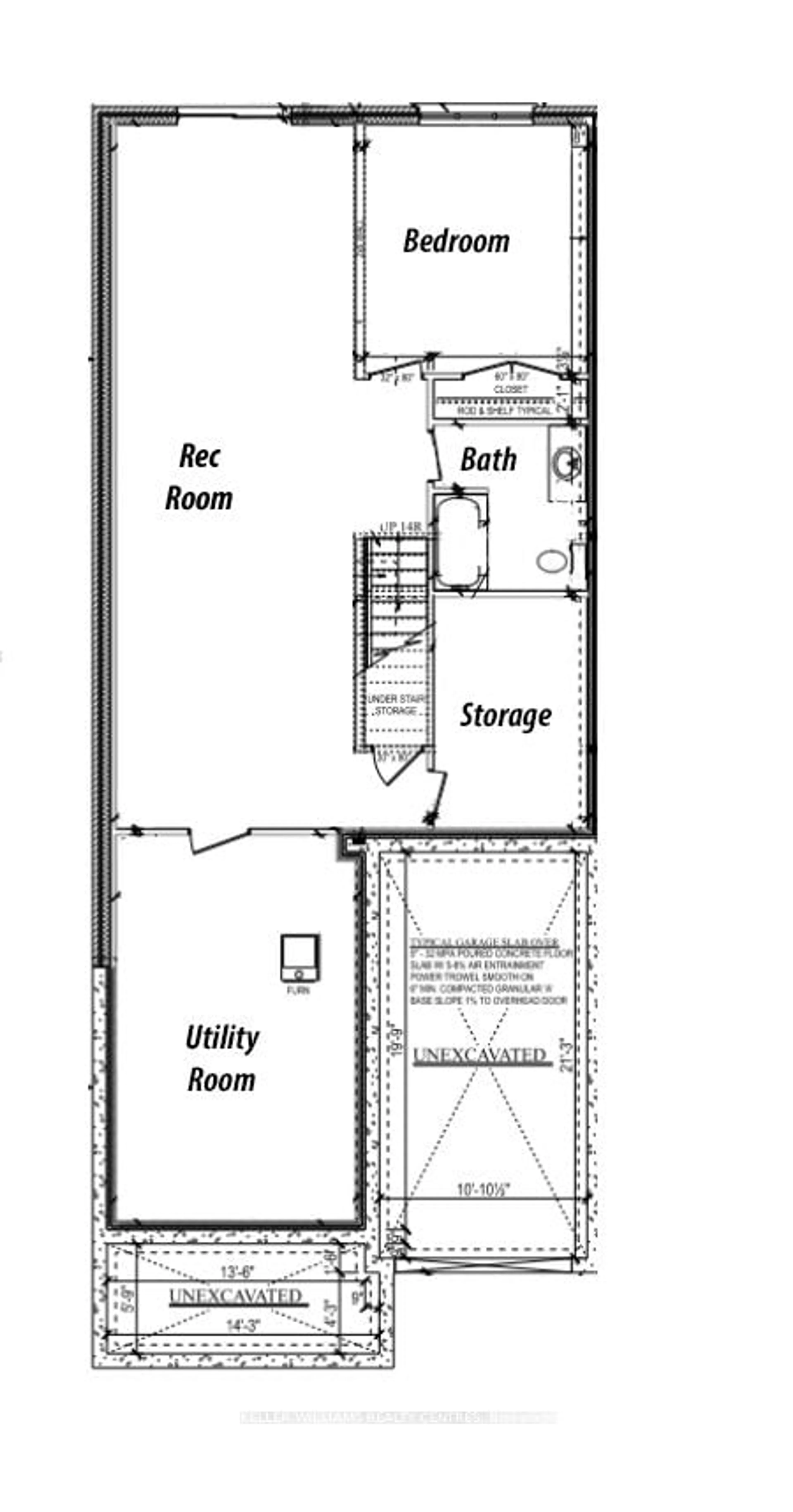 Floor plan for 709 18th St, Hanover Ontario N4N 3B8