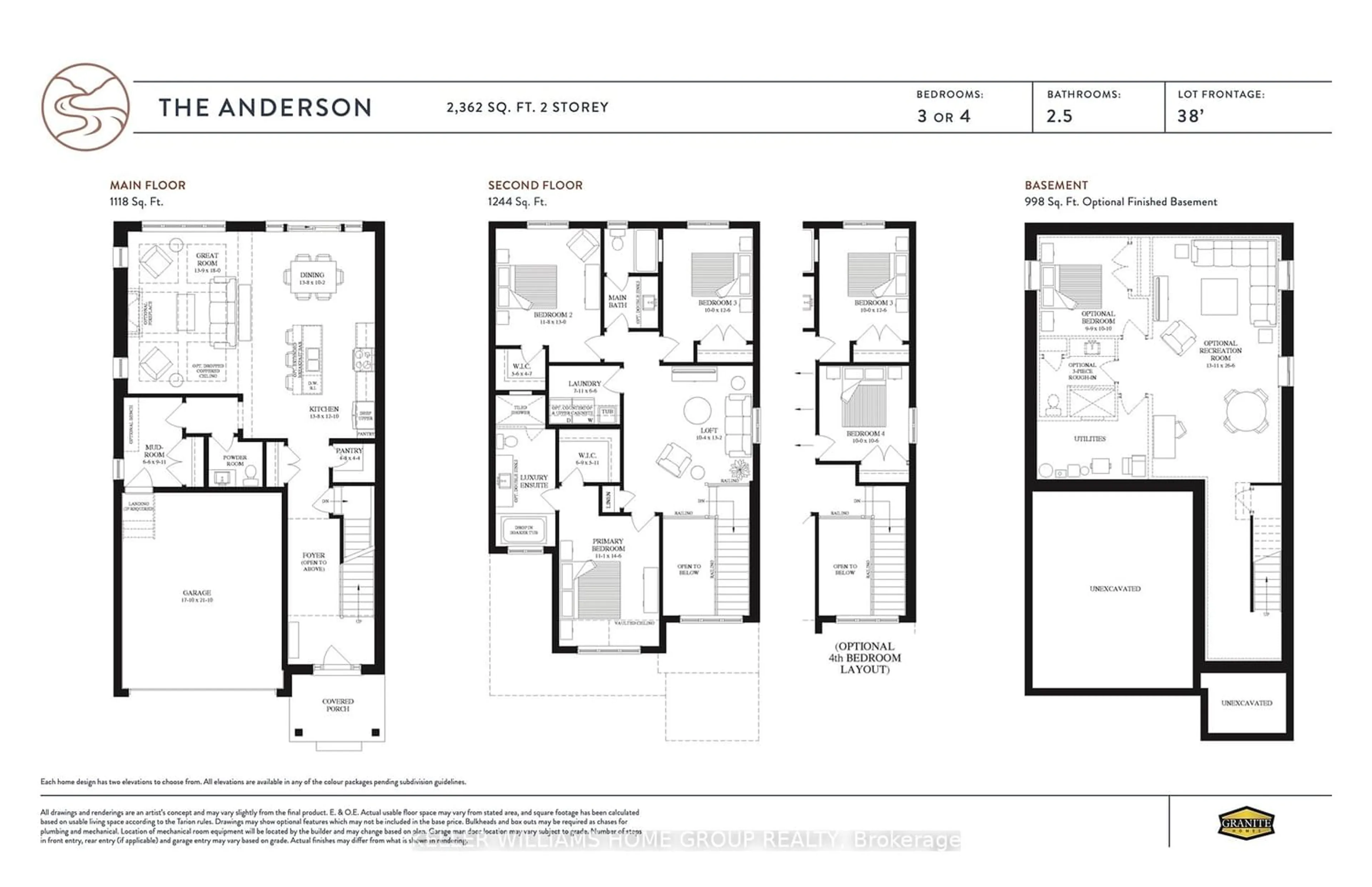 Floor plan for 124 Haylock Ave, Centre Wellington Ontario N0B 1S0