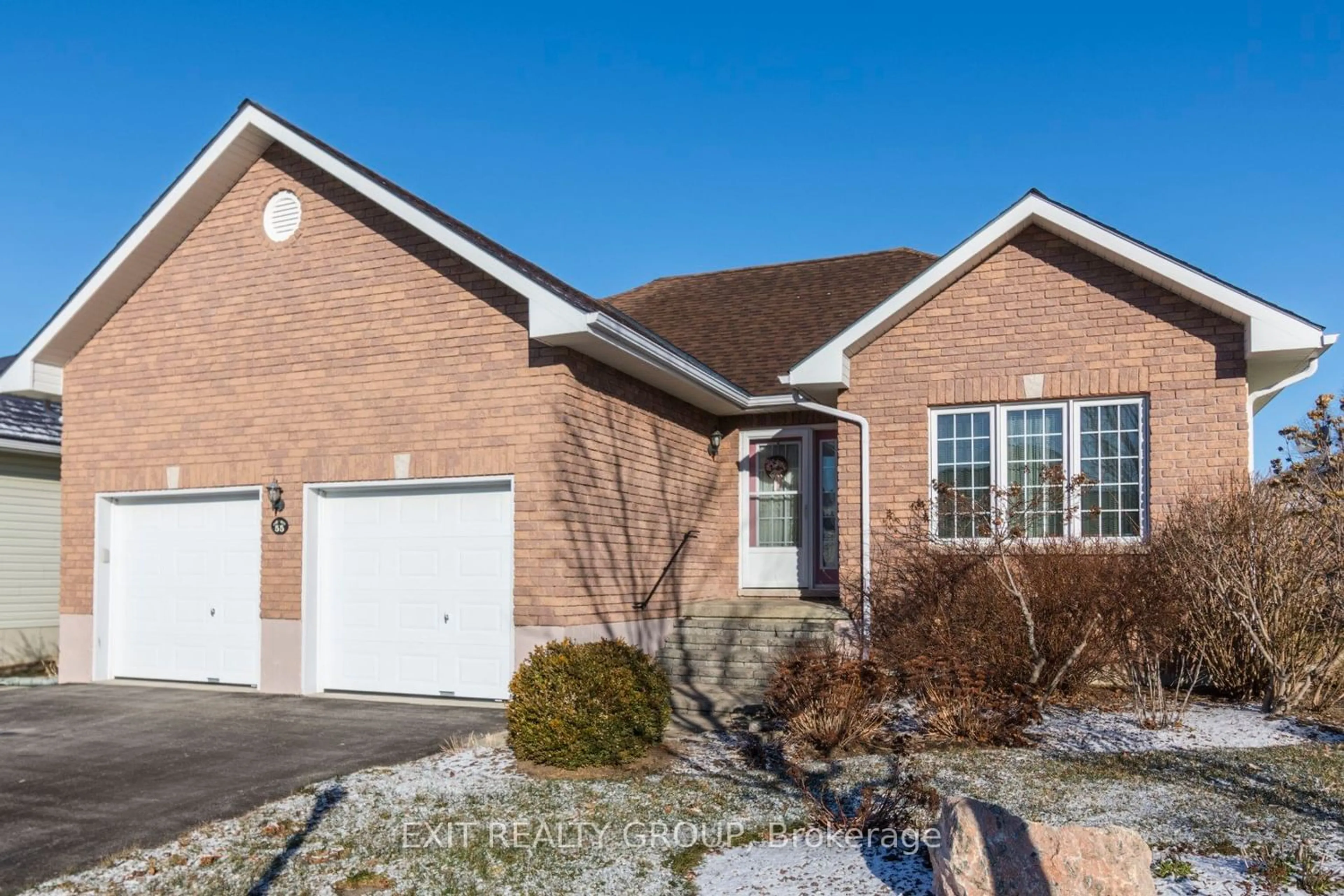 Home with brick exterior material for 55 Elmdale Dr, Prince Edward County Ontario K0K 3L0