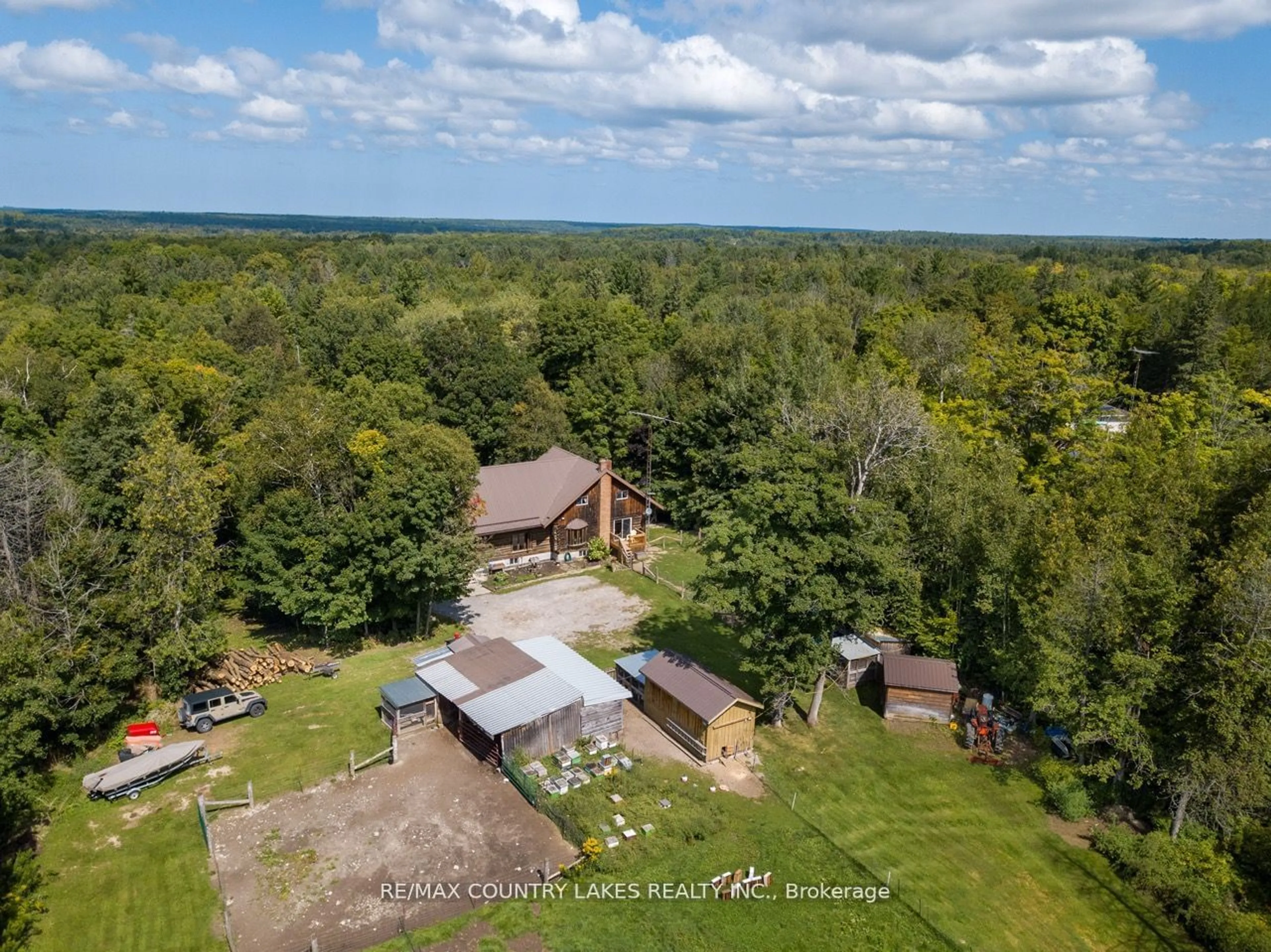 Frontside or backside of a home for 46 Burys Green Rd, Kawartha Lakes Ontario K0M 1N0
