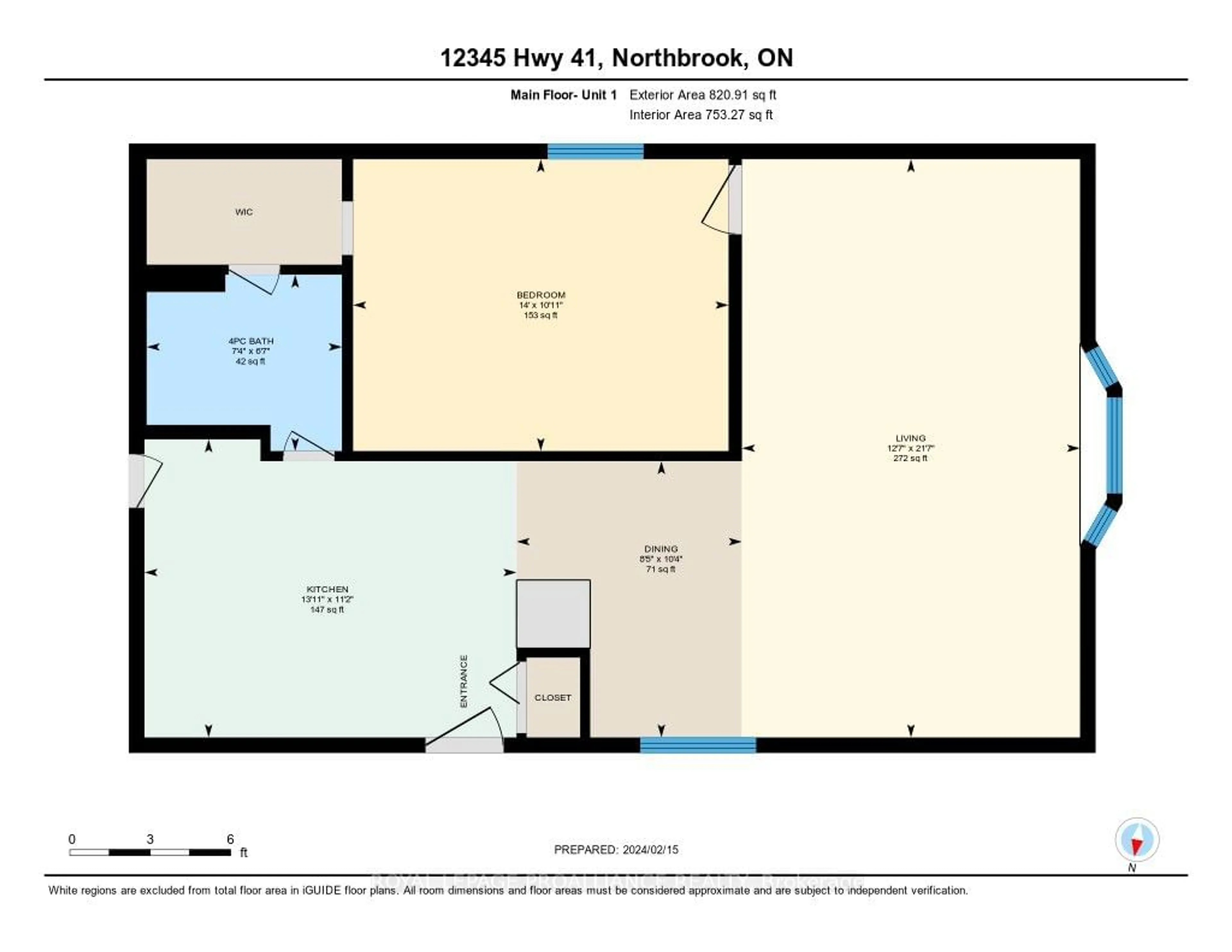 Floor plan for 12345 Highway 41, Addington Highlands Ontario K0H 2G0