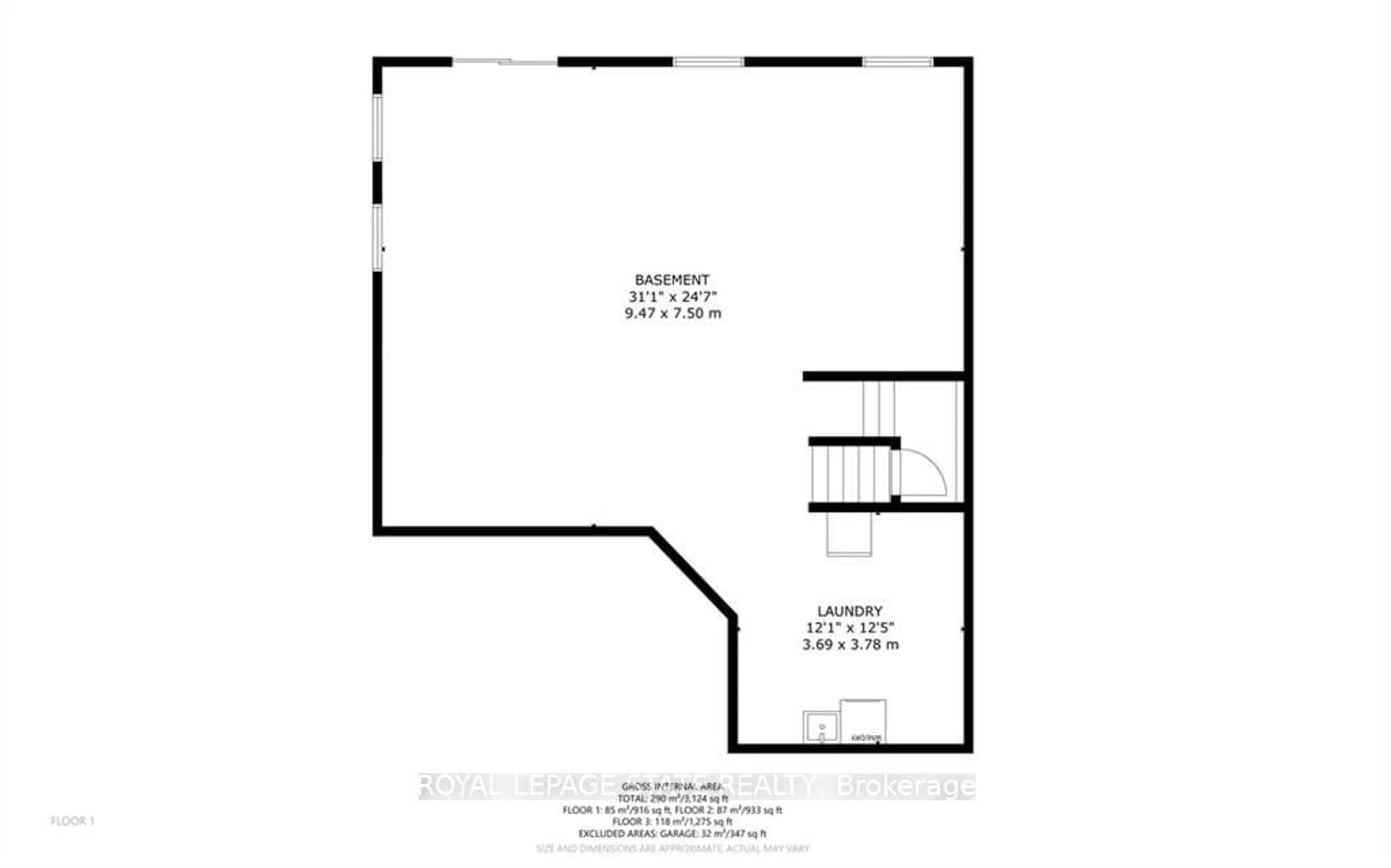 Floor plan for 4067 Brock St, Lincoln Ontario L3J 0S8