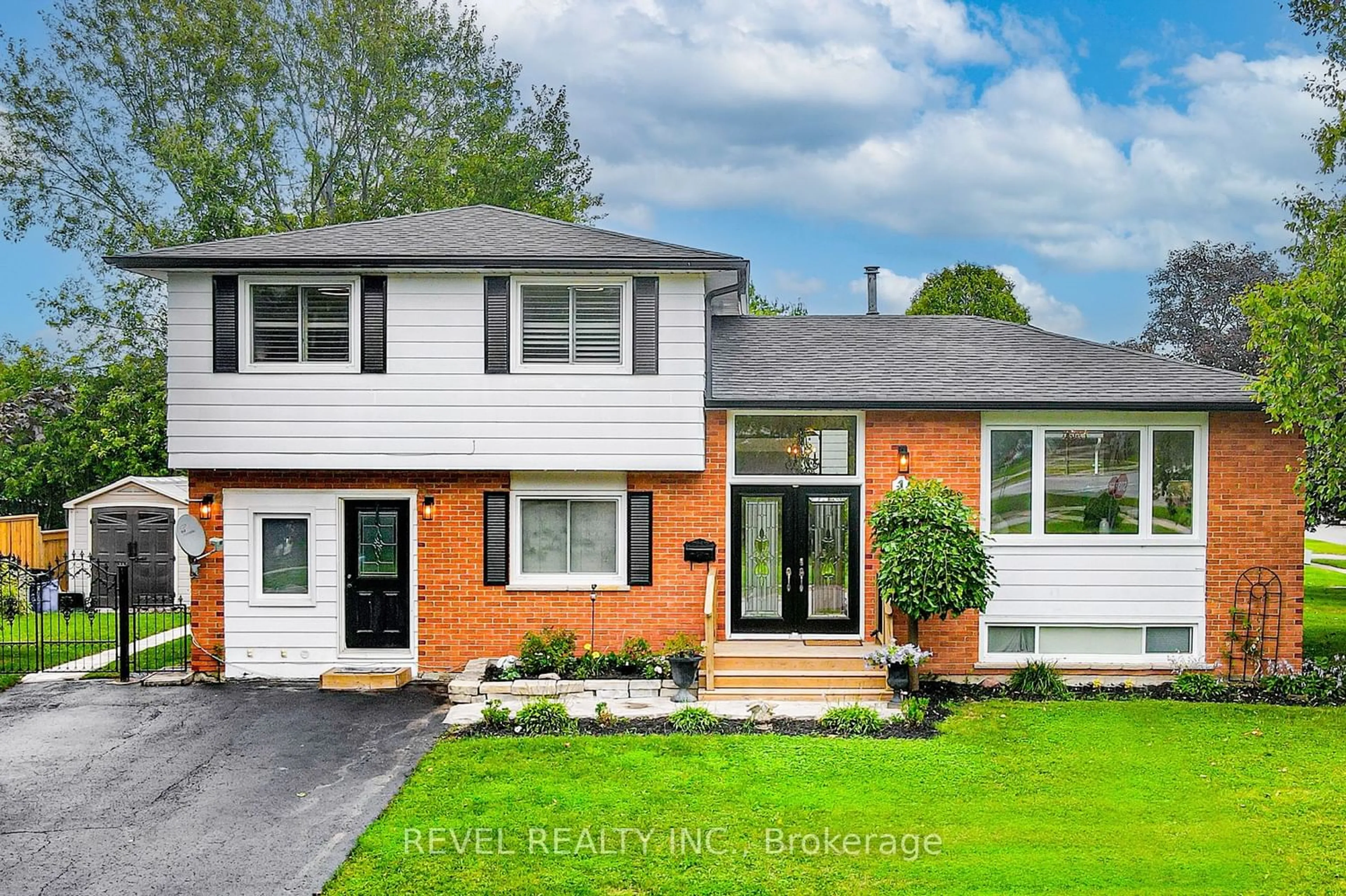 Home with brick exterior material for 1 Elaine Dr, Kawartha Lakes Ontario K9V 4W5