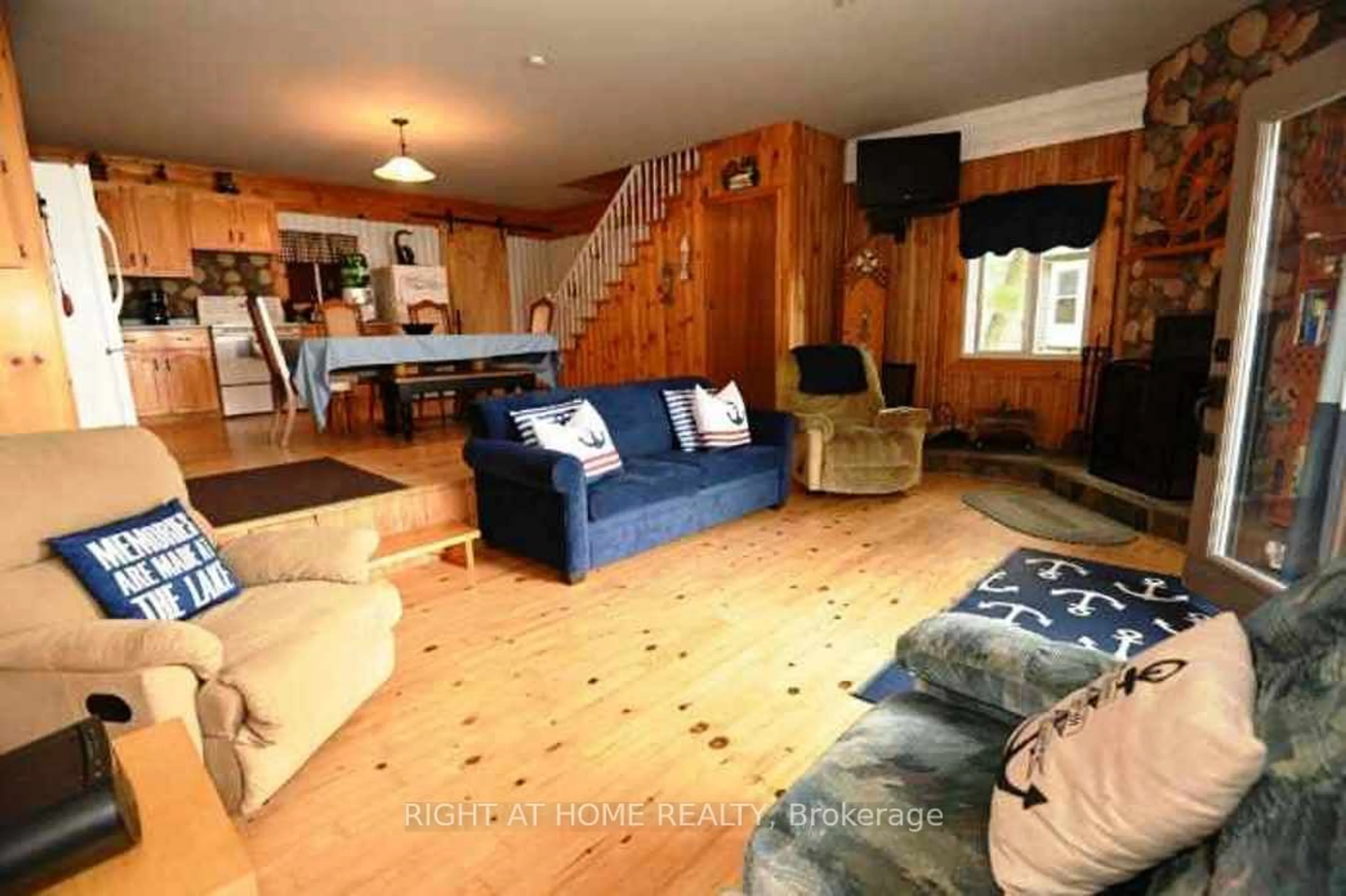 Living room, wood floors for WC21 Hardwood Island East, West Nipissing Ontario P2B 2M9