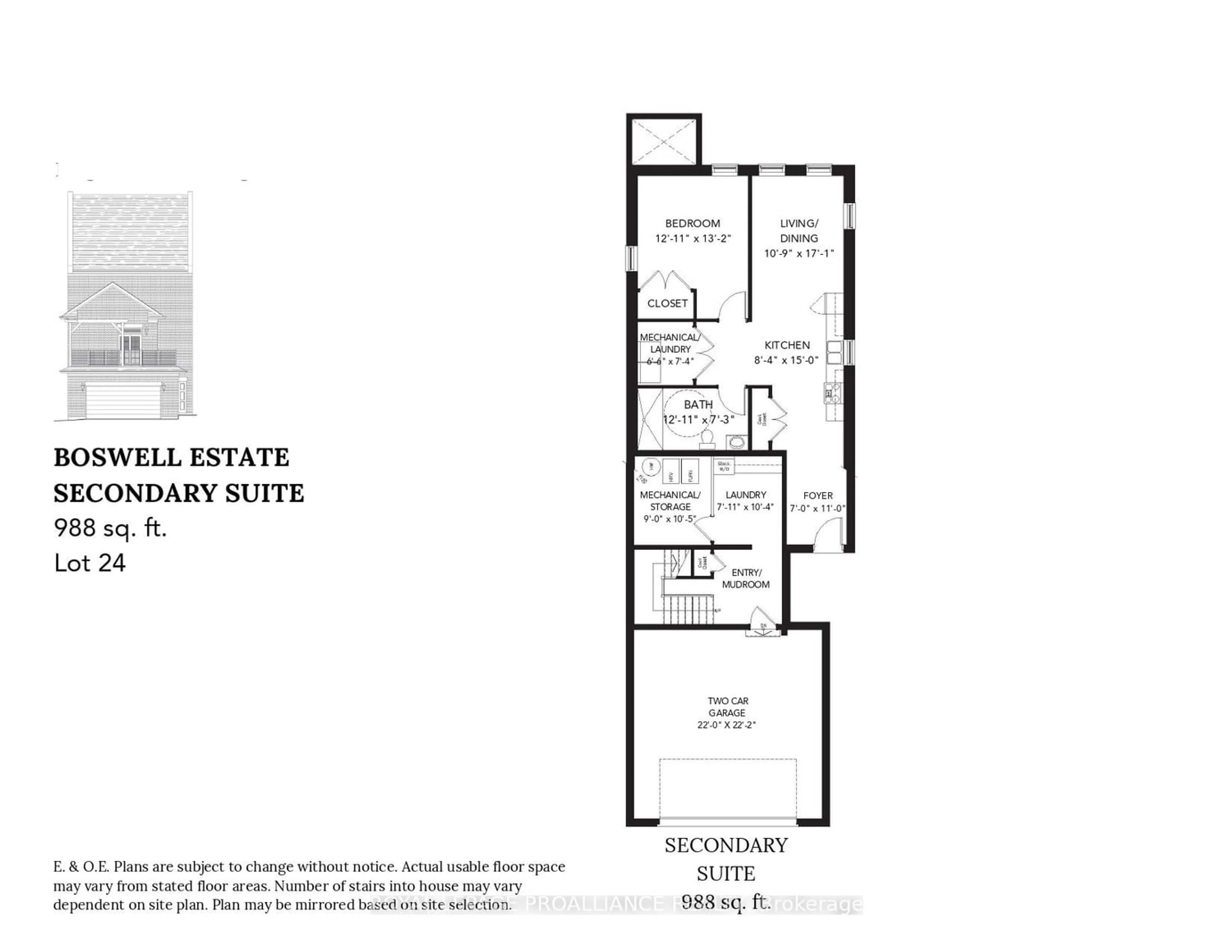 Floor plan for 925 John Fairhurst Blvd, Cobourg Ontario K9A 1L9