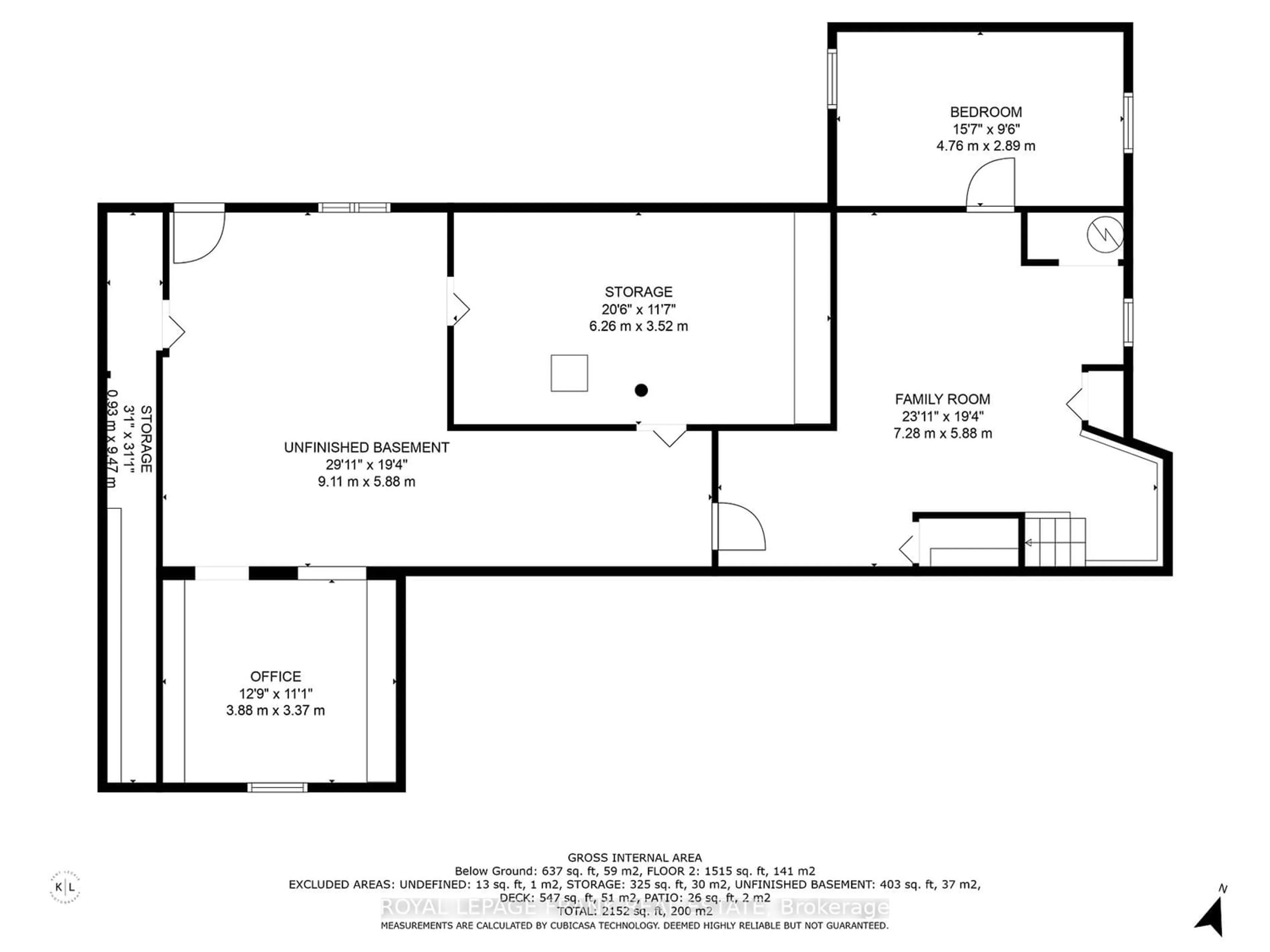 Floor plan for 17 Ted's Lane, Galway-Cavendish and Harvey Ontario K0L 1J0